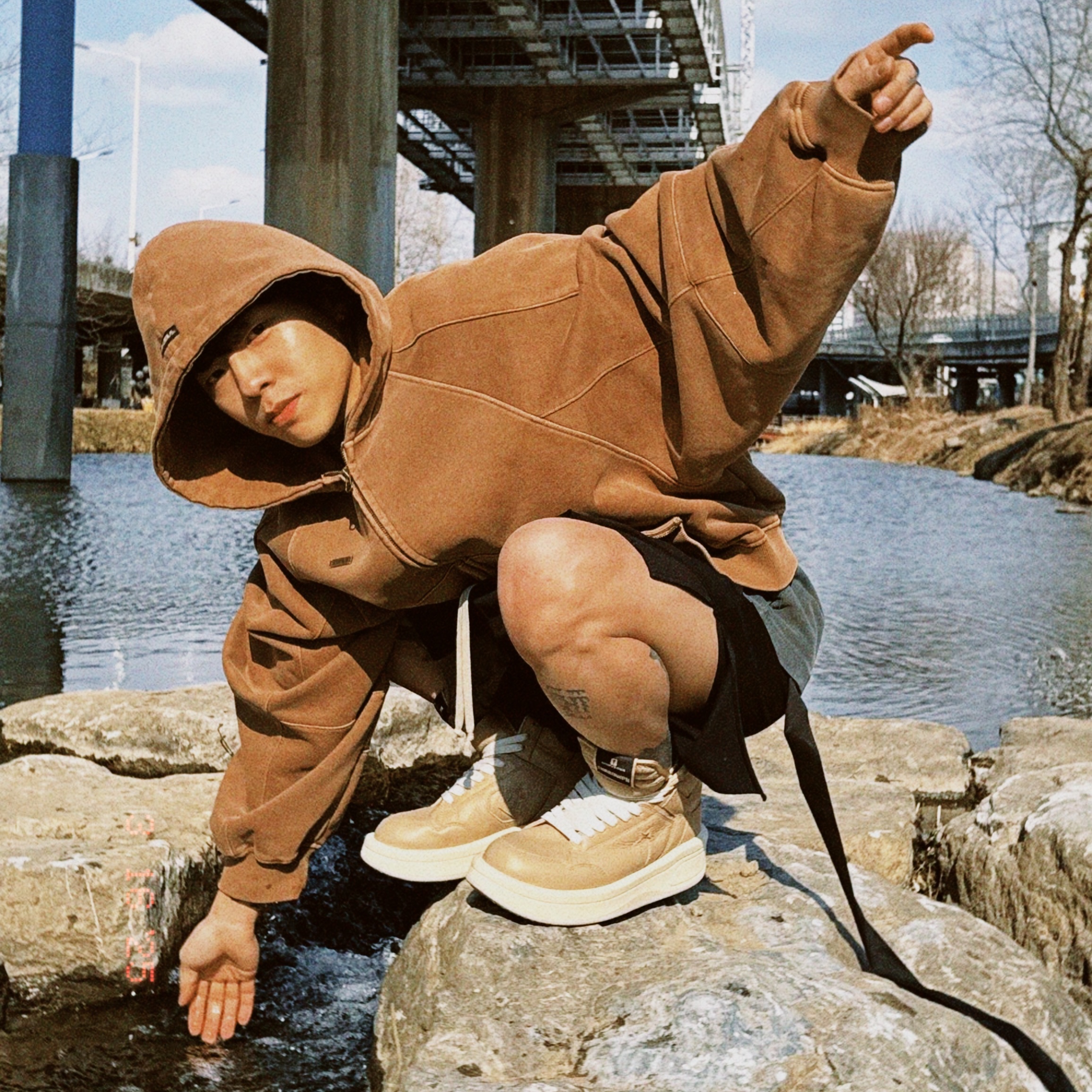 Converse x Drkshdw Turbowpn Cave 착용 스타일 - 2