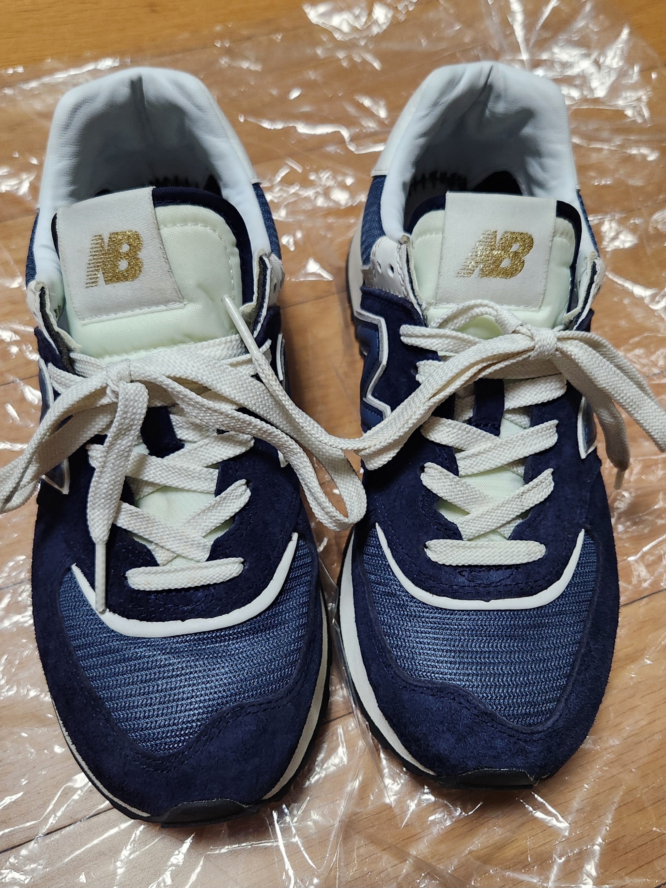 New Balance 574 Legacy Navy 착용 스타일