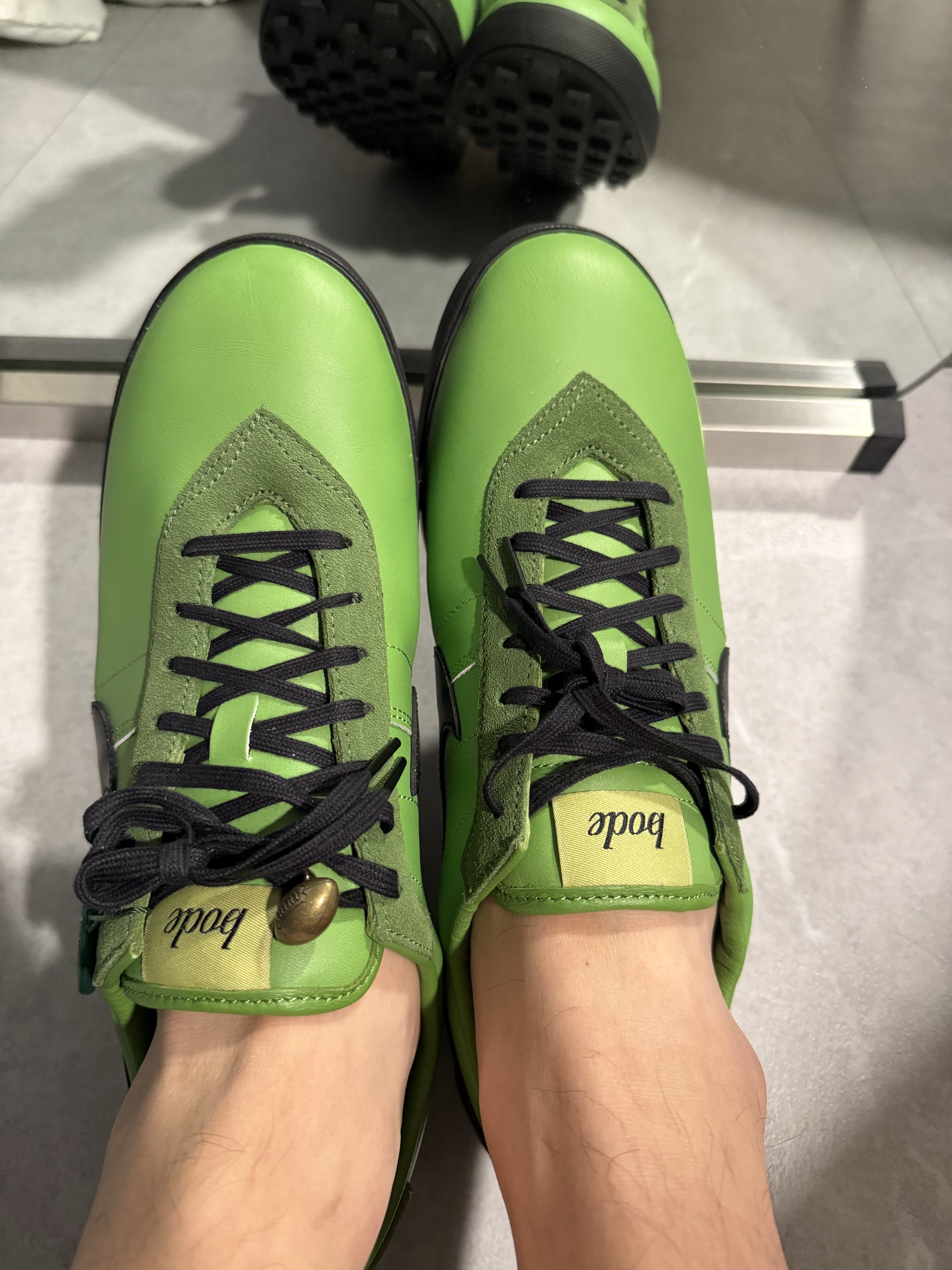 Nike x Bode Astrograbber SP Chlorophyll Black 착용 스타일 - 3