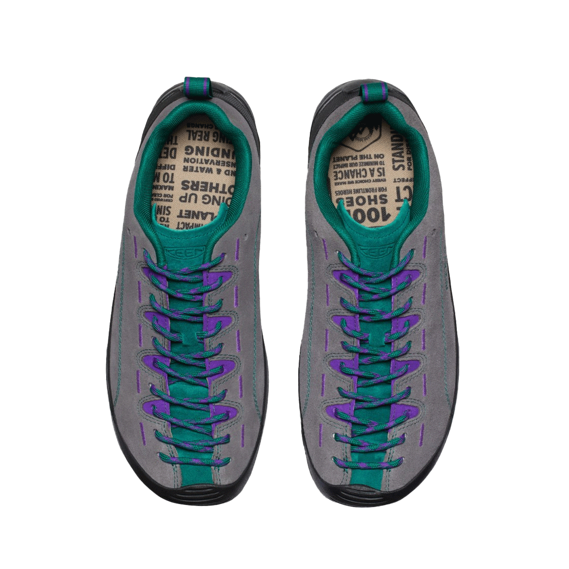 킨 재스퍼 그레이 맨 스니커즈(KEEN Men Jasper Steel Grey/Aventurine) - 3