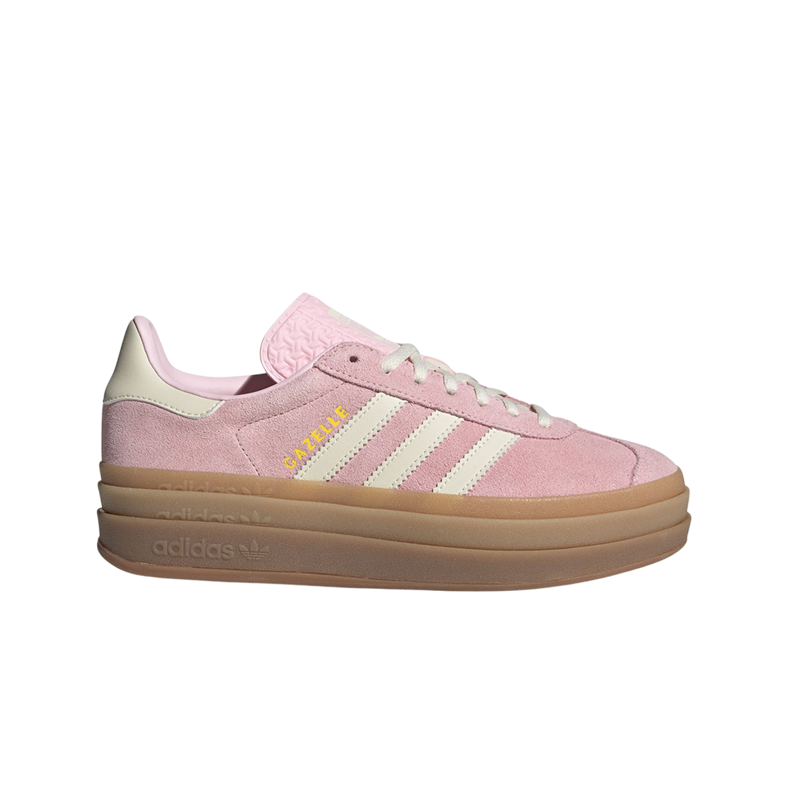 (W) 아디다스 가젤 볼드 클리어 핑크 크림 화이트((W) Adidas Gazelle Bold Clear Pink Cream White)