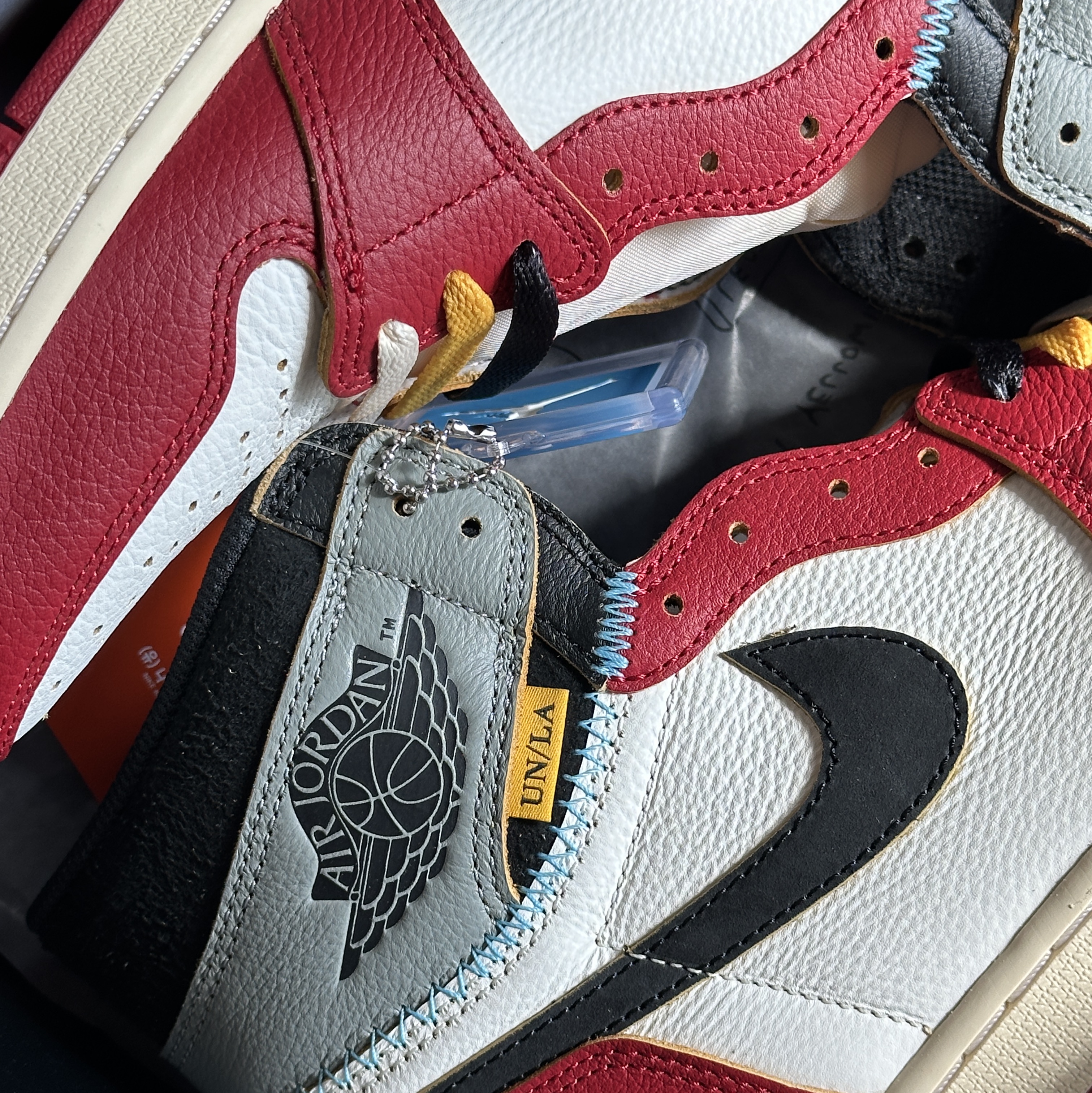 Jordan 1 x Union Retro High OG Chicago Shadow 착용 스타일