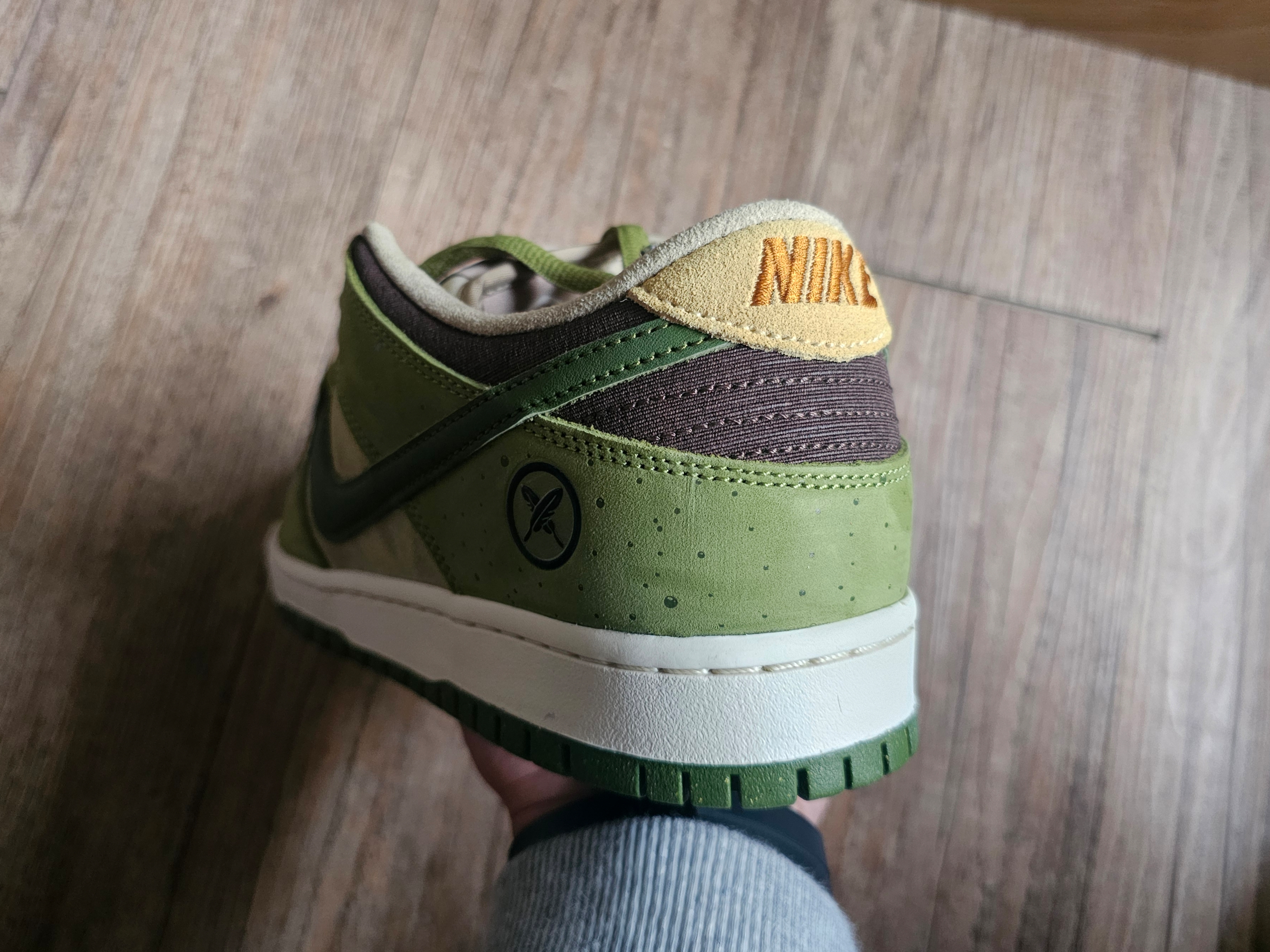 Nike x Yuto Horigome SB Dunk Low Matcha 착용 스타일 - 4