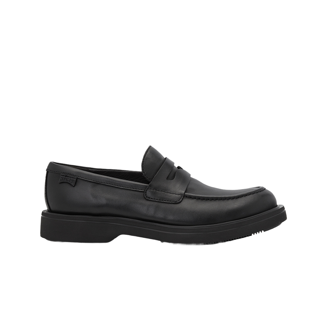 K101001-001 Camper Norman Leather Loafers Black