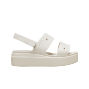 (W) Crocs Brooklyn 4U Sandal Stucco