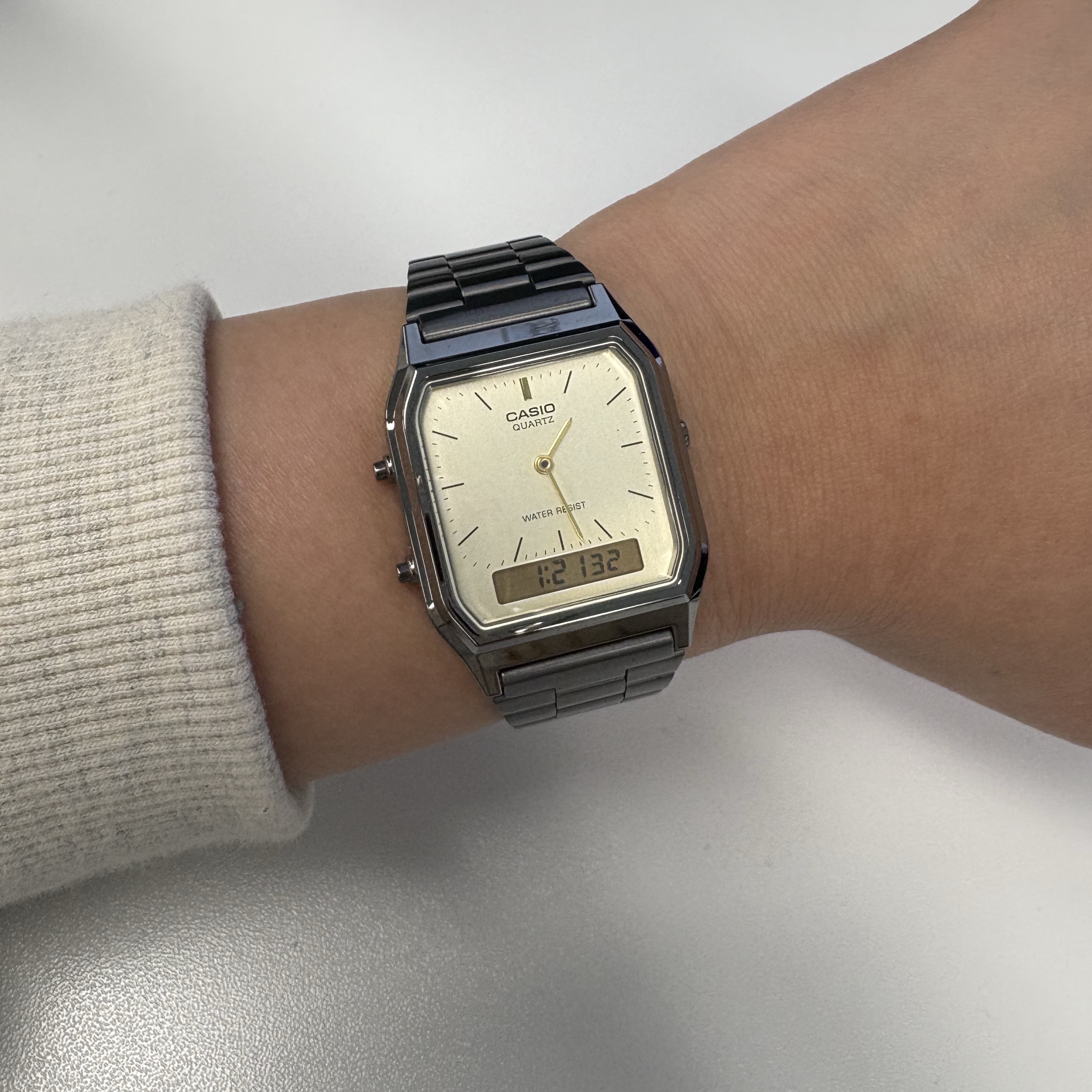 Casio AQ-230GG-9A 착용 스타일