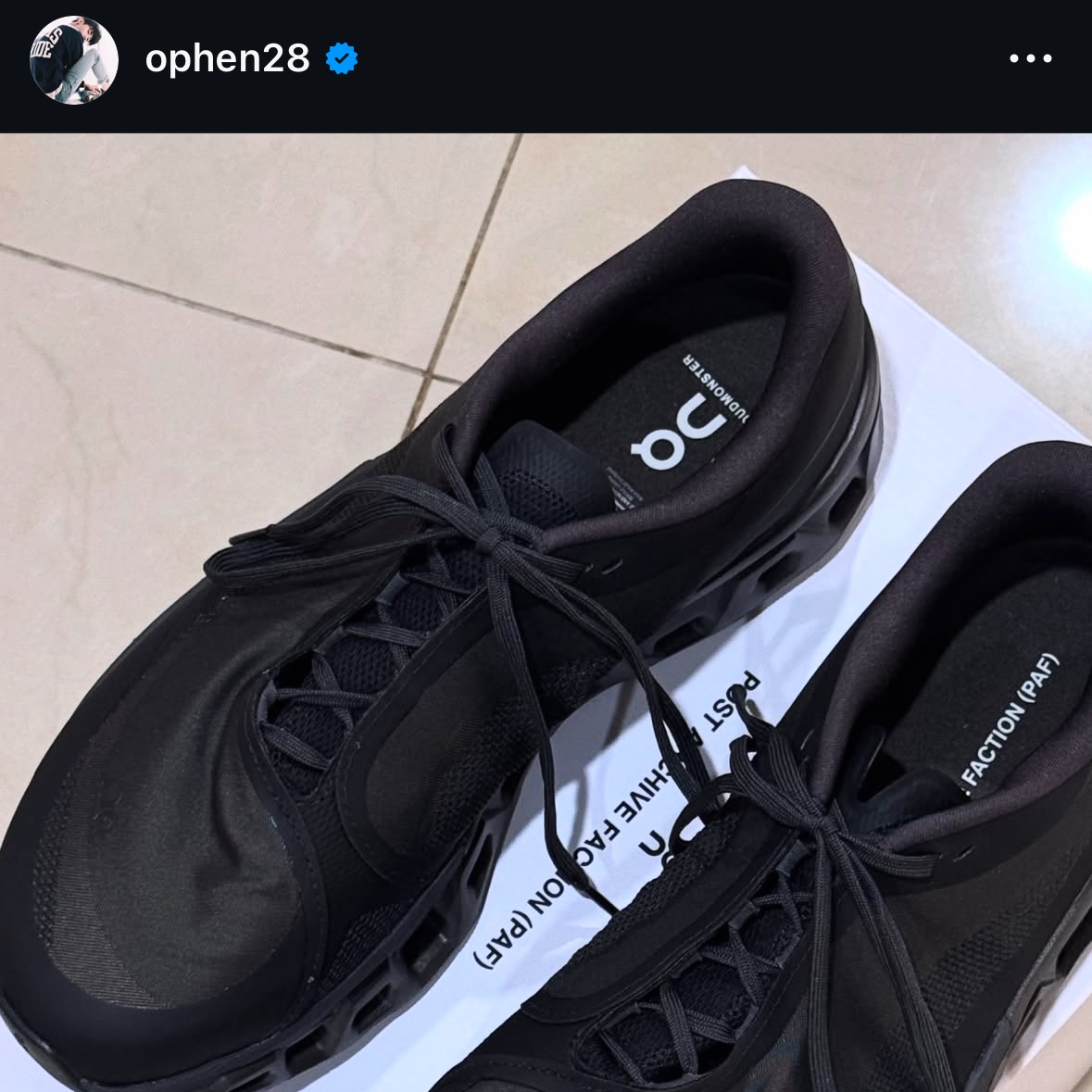 On Running x Post Archive Faction (Paf) Cloudmonster 2 Thorn Brown, (W) On Running x Post Archive Faction (Paf) Cloudmonster 2 Thorn Brown 착용 스타일