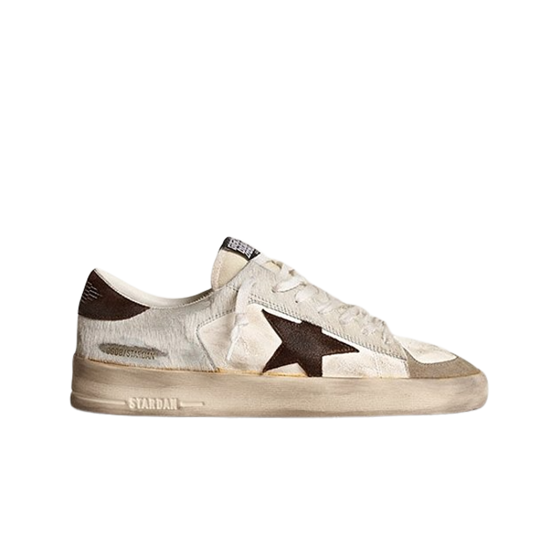 GMF00128-F004007-81999 Golden Goose Stardan Sneakers White Brown