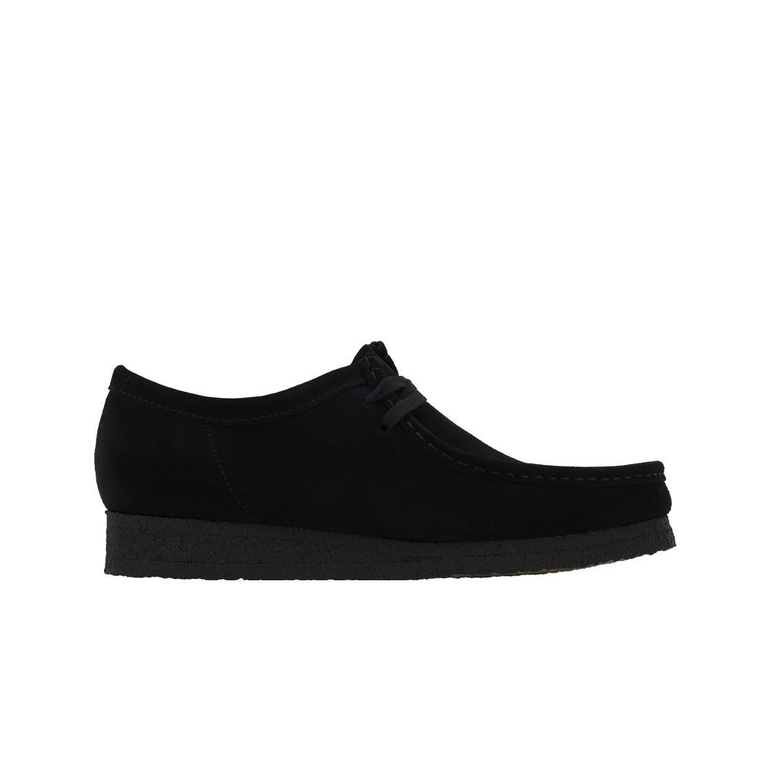 261-55519 Clarks Wallabee Black Suede