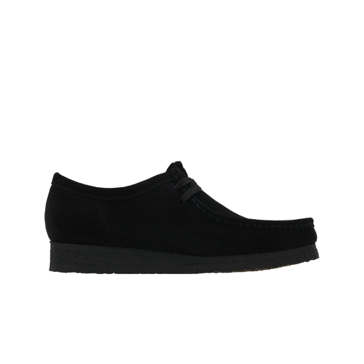 261-55519 Clarks Wallabee Black Suede