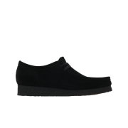 Clarks Wallabee Black Suede