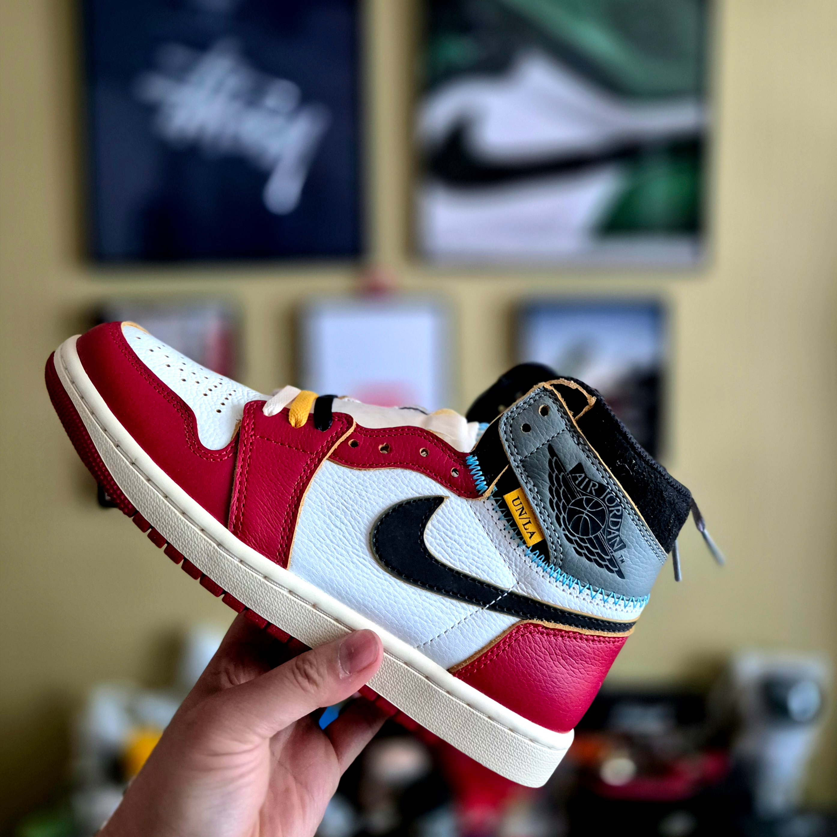 Jordan 1 x Union Retro High OG Chicago Shadow 착용 스타일