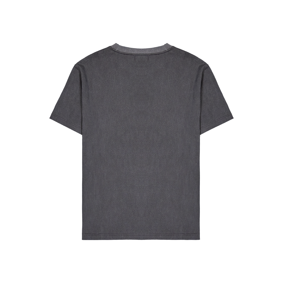 Tシャツ・カットソー WOOALONG RopeType Washed Loose Tshirt FADE CHARCOAL WL252JS WOOALONG-Rope-Type Washed Loose T-shirt - FADE CHARCOAL