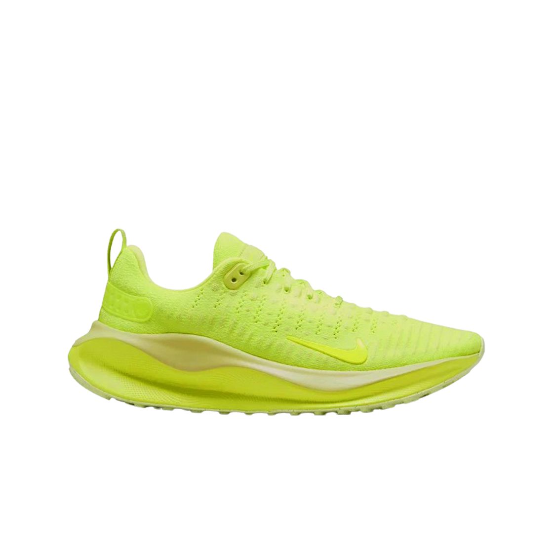 (W) 나이키 리액트X 인피니티 런 4 볼트 블랙((W) Nike ReactX Infinity Run 4 Volt Black)