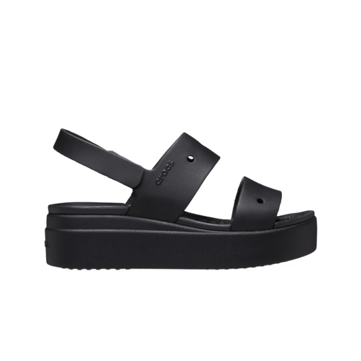 (W) Crocs Brooklyn 4U Sandal Black
