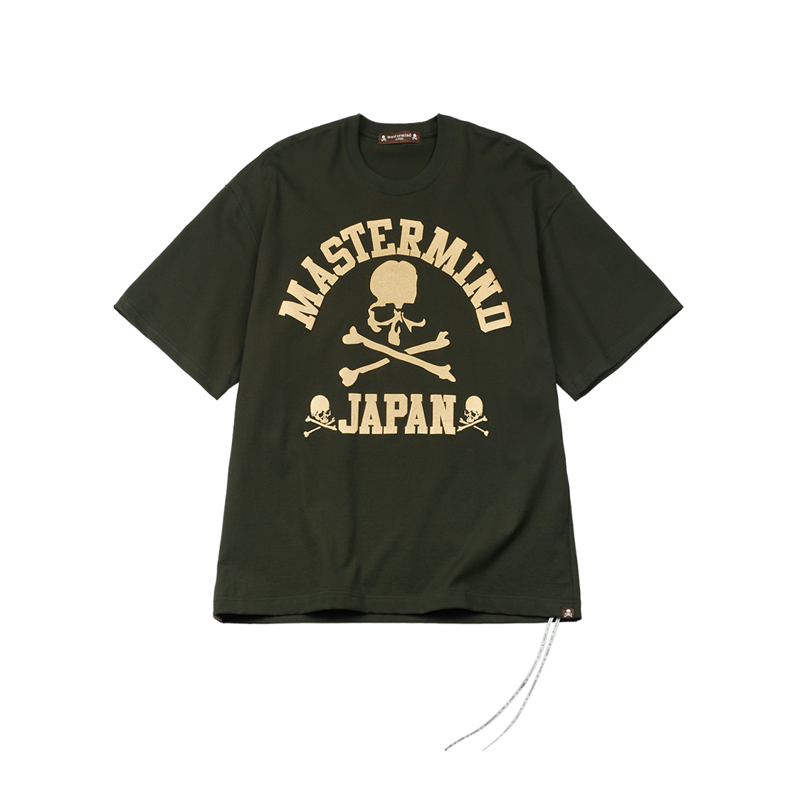 마스터마인드 재팬 유니버시티 티 올리브 - 25SS(Mastermind Japan University Tee Olive - 25SS)