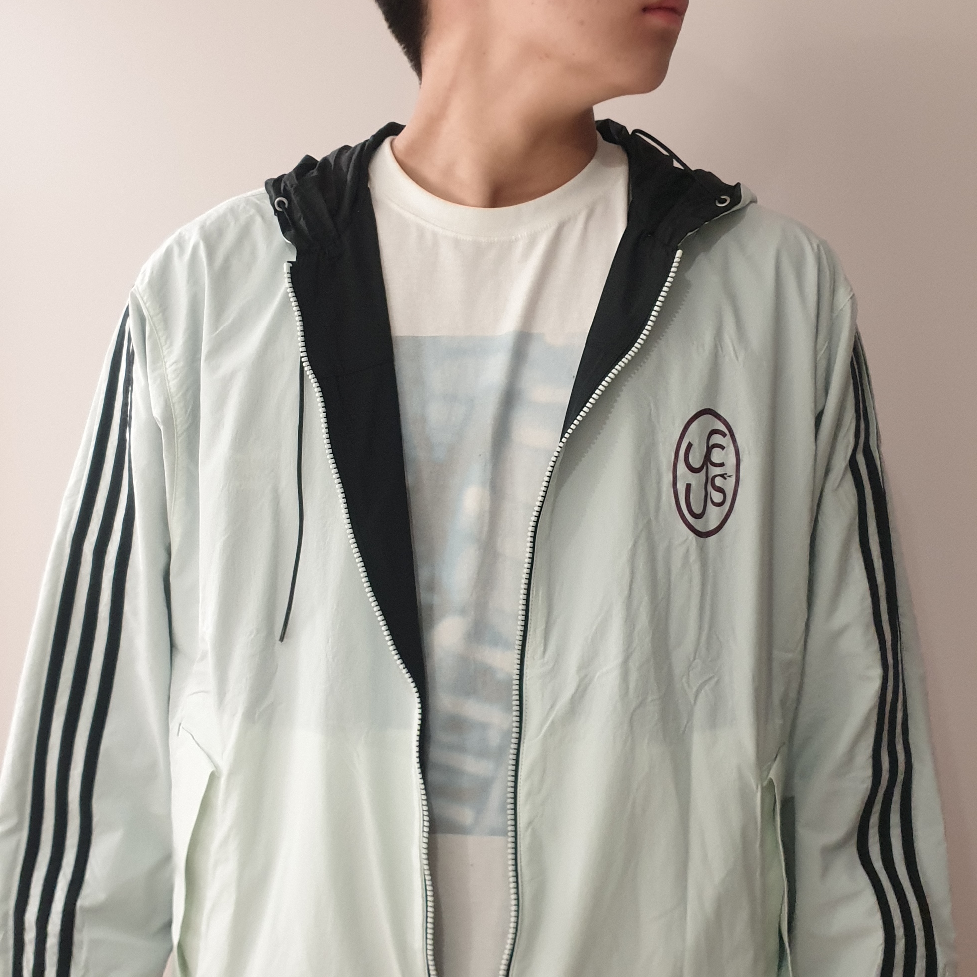 Adidas x Yeseyesee BS Jacket Black - KR Sizing 착용 스타일 - 2