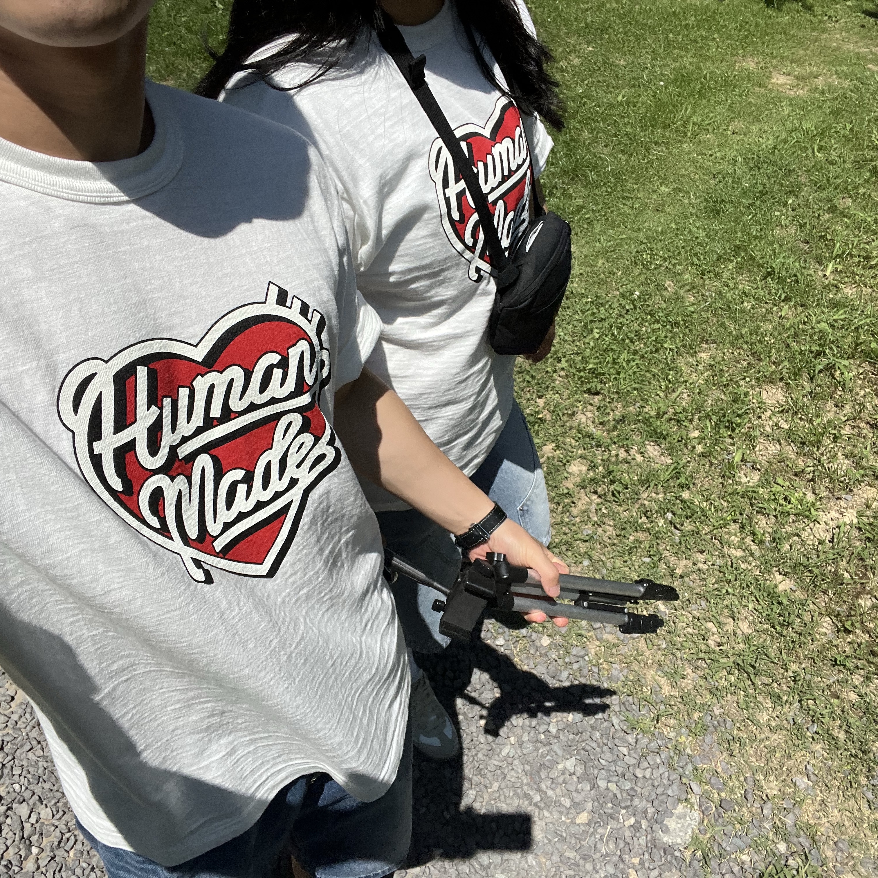 Human Made Graphic T-Shirt #7 White 착용 스타일