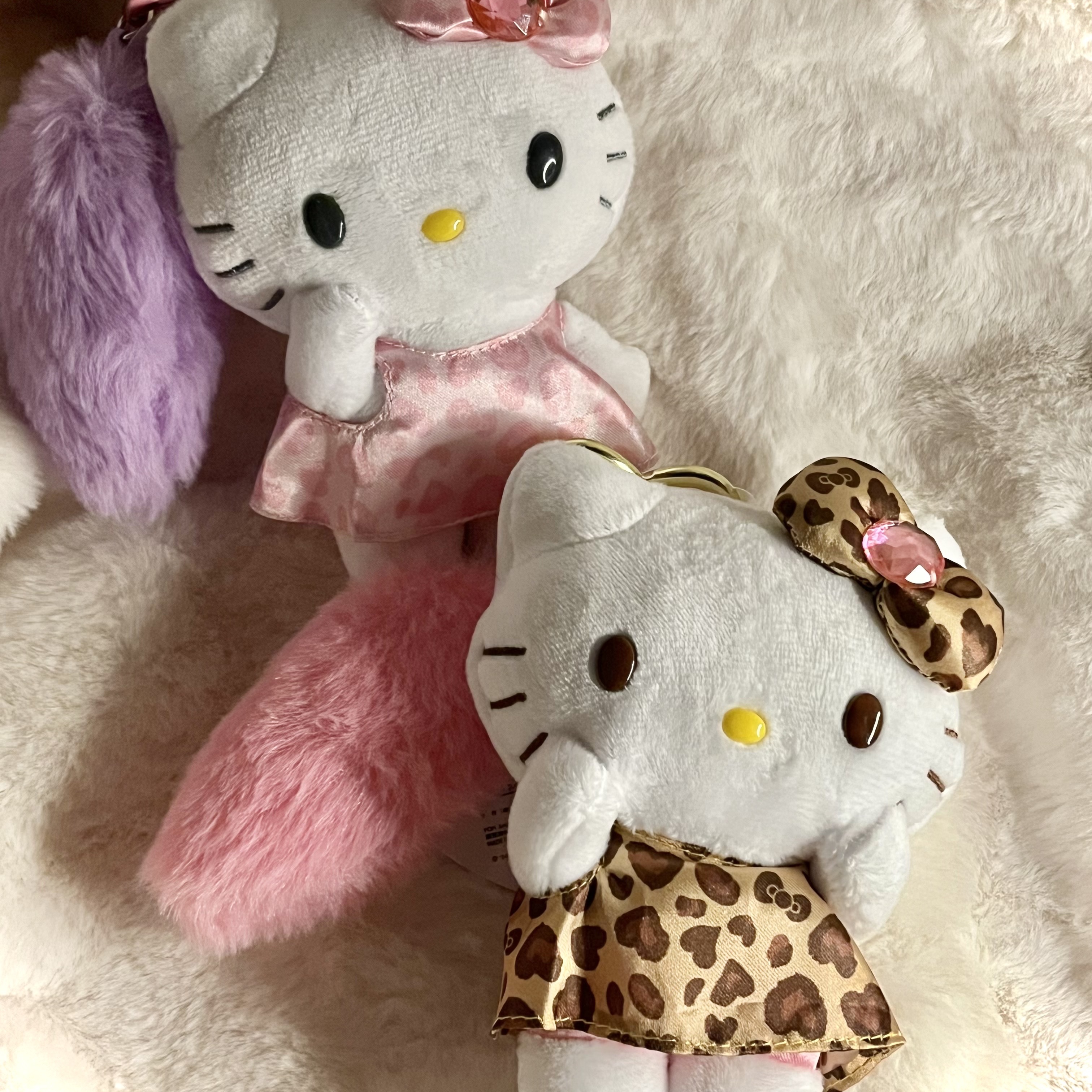 Sanrio Hello Kitty Mascot Leopard Key Holder with Tail, Sanrio Hello Kitty Mascot Leopard Key Holder with Tail 착용 스타일 - 2