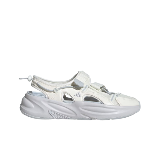 (W) Adidas Ozwave Sandal Core White Dash Grey