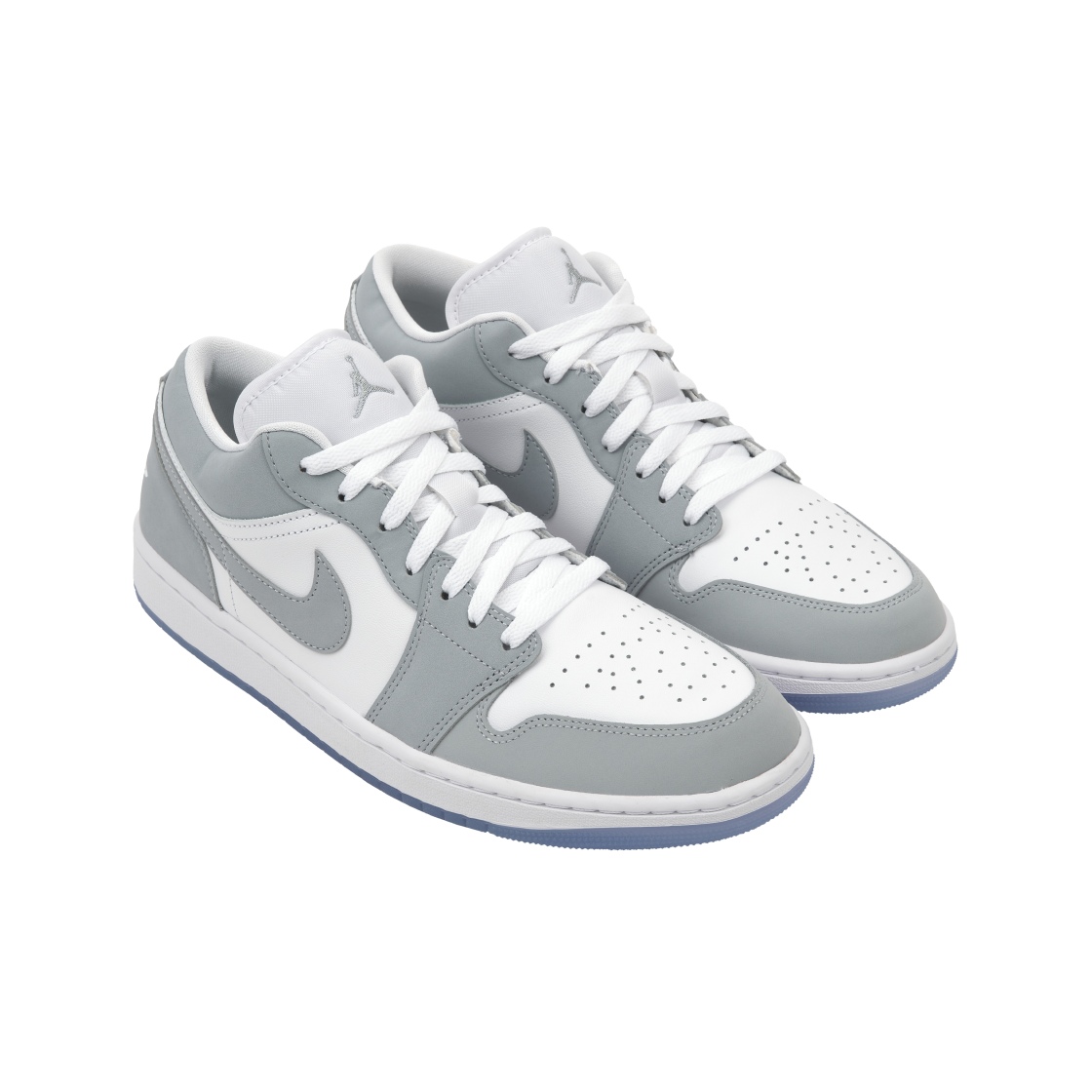 DC0774-105 (W) Jordan 1 Low White Wolf Grey - #4