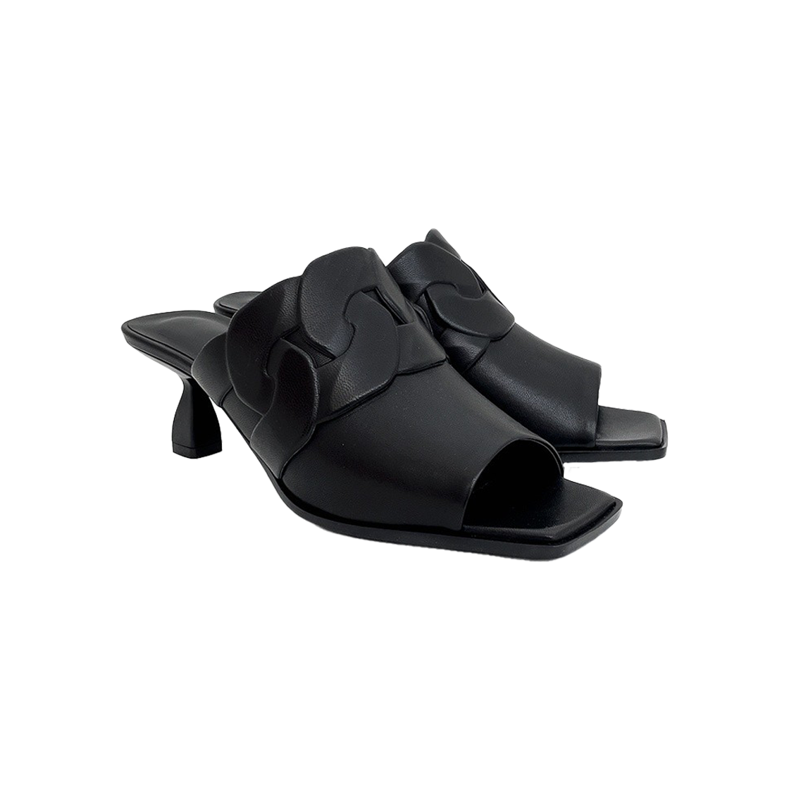 ITM9LLA393HL Hermes Harnais95 Sandal 37 Black