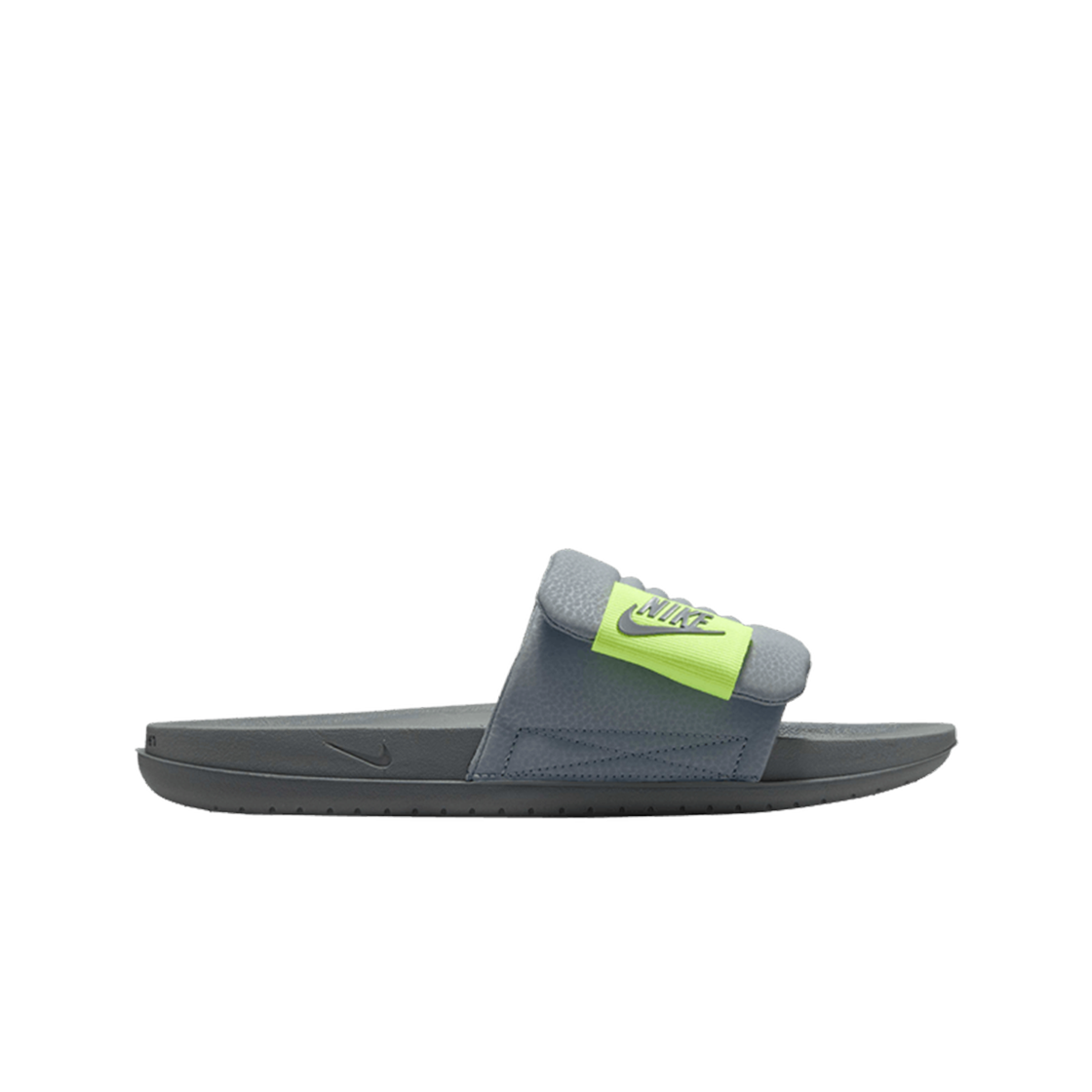 DQ9624-006 Nike Offcourt Adjust Slide Cool Grey Volt - 대표 이미지 #1