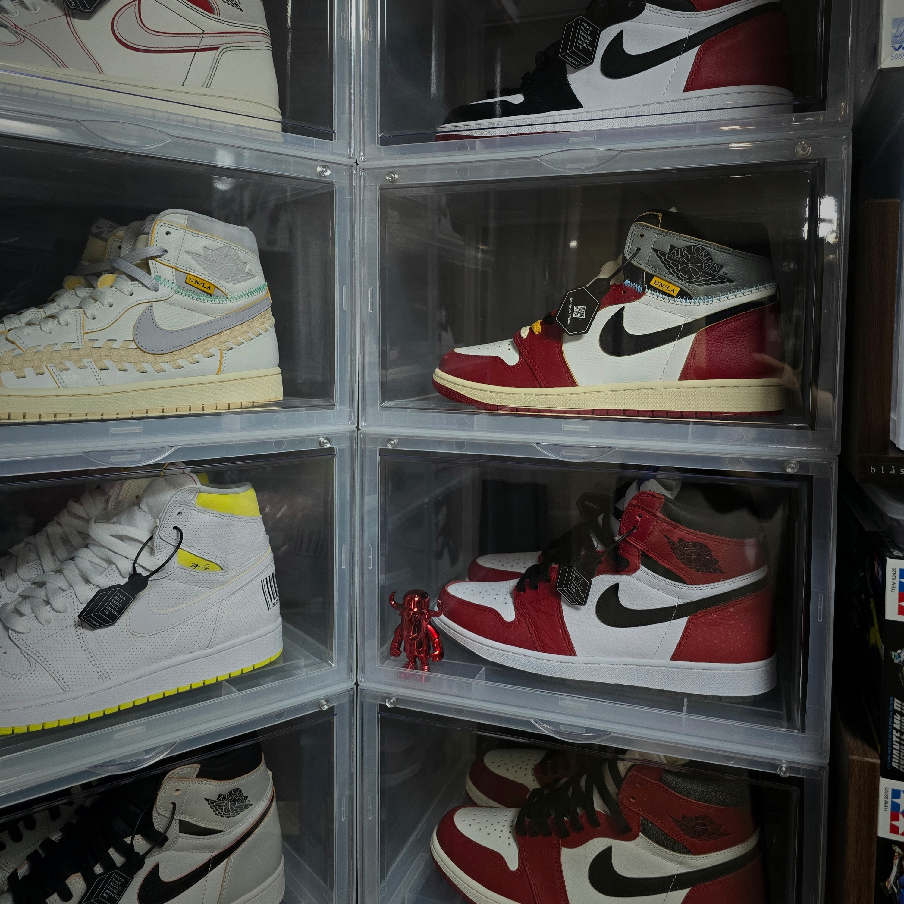 Jordan 1 x Union Retro High OG Chicago Shadow 착용 스타일 - 5