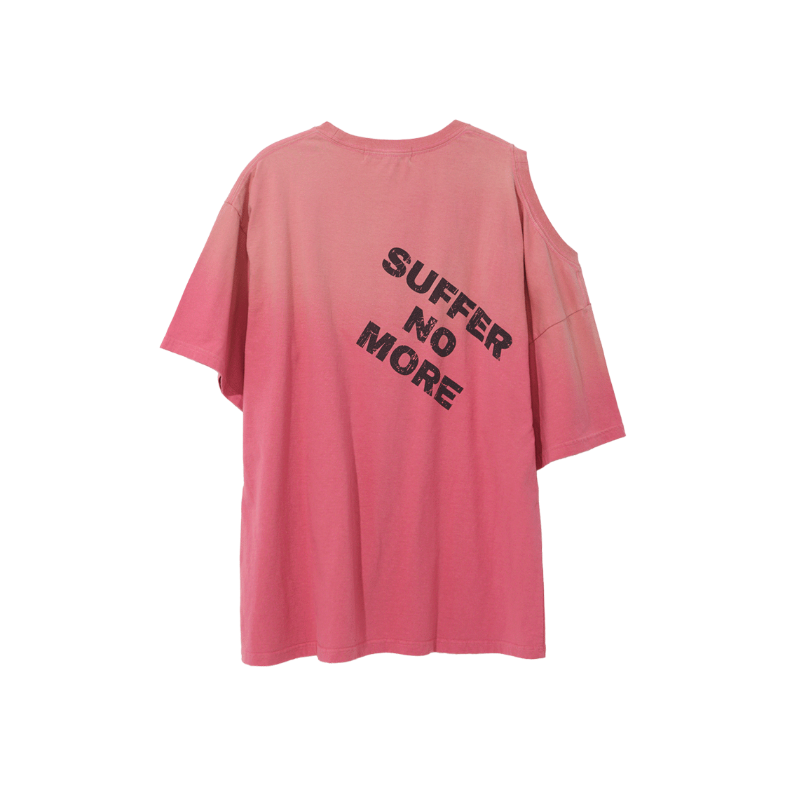 GY51SS001PI Gyeong Suffer No More Two Way Tee Pink - #2