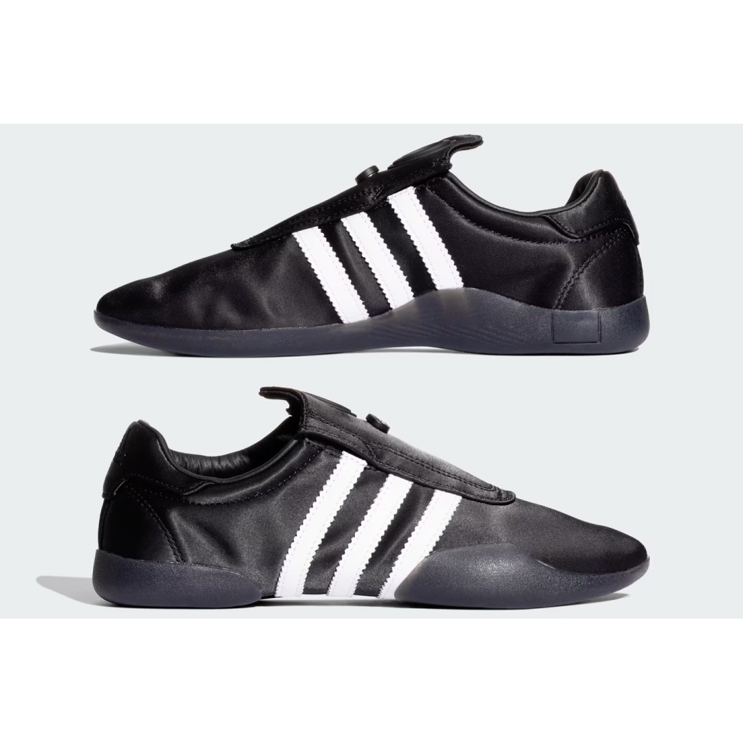 (W) Adidas x Atmos Pink Taekwondo Mei Core Black Footwear White 착용 스타일 - 3