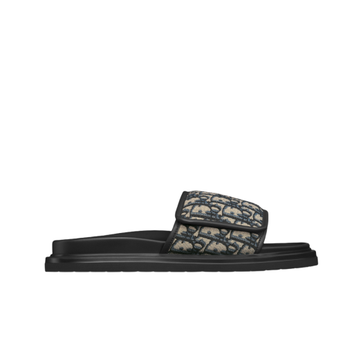 3SA167ZSA-H961 Dior Aqua Sandal Dior Oblique Jacquard Beige Black