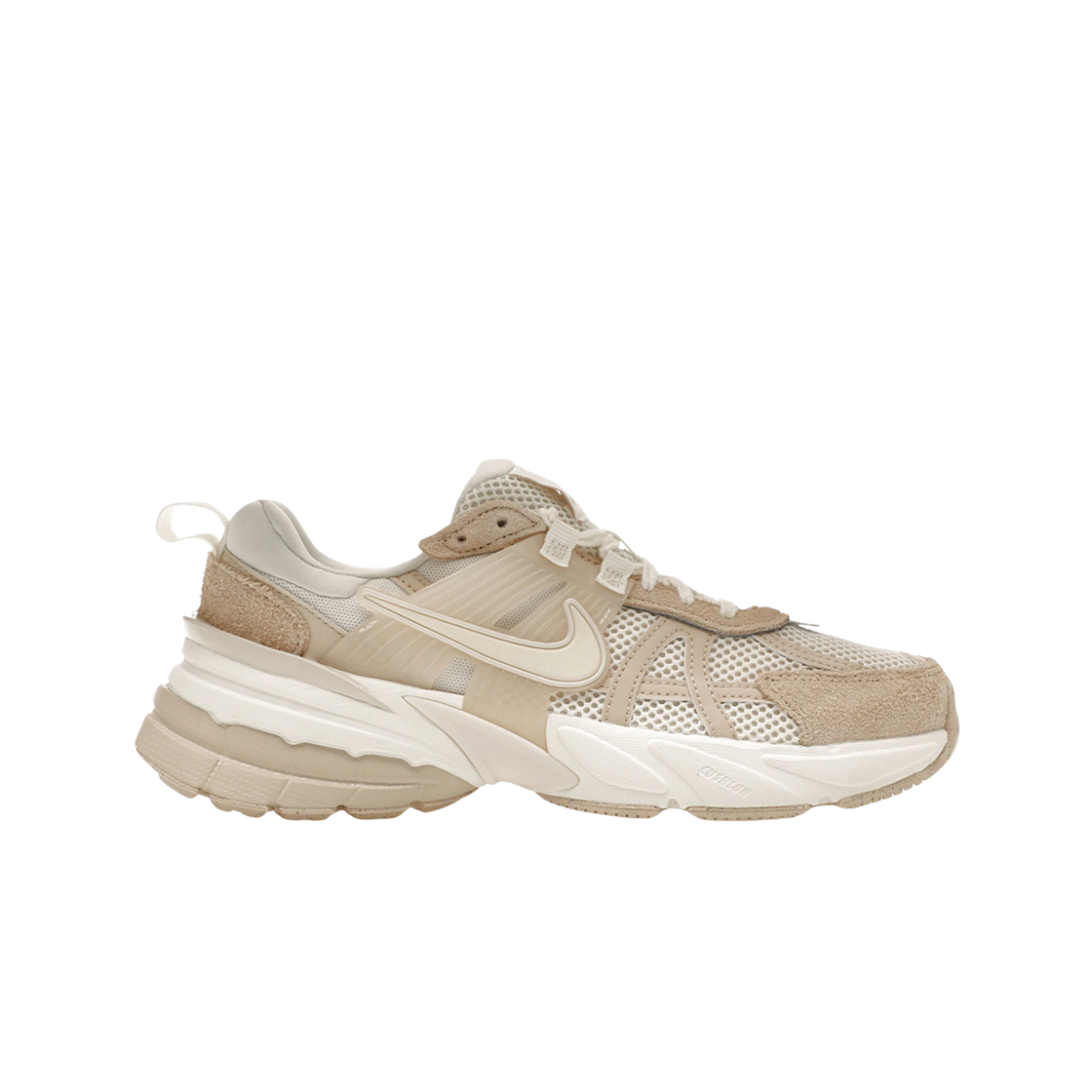 (W) 나이키 V2K 런 세일 샌드 드리프트((W) Nike V2K Run Sail Sand Drift)