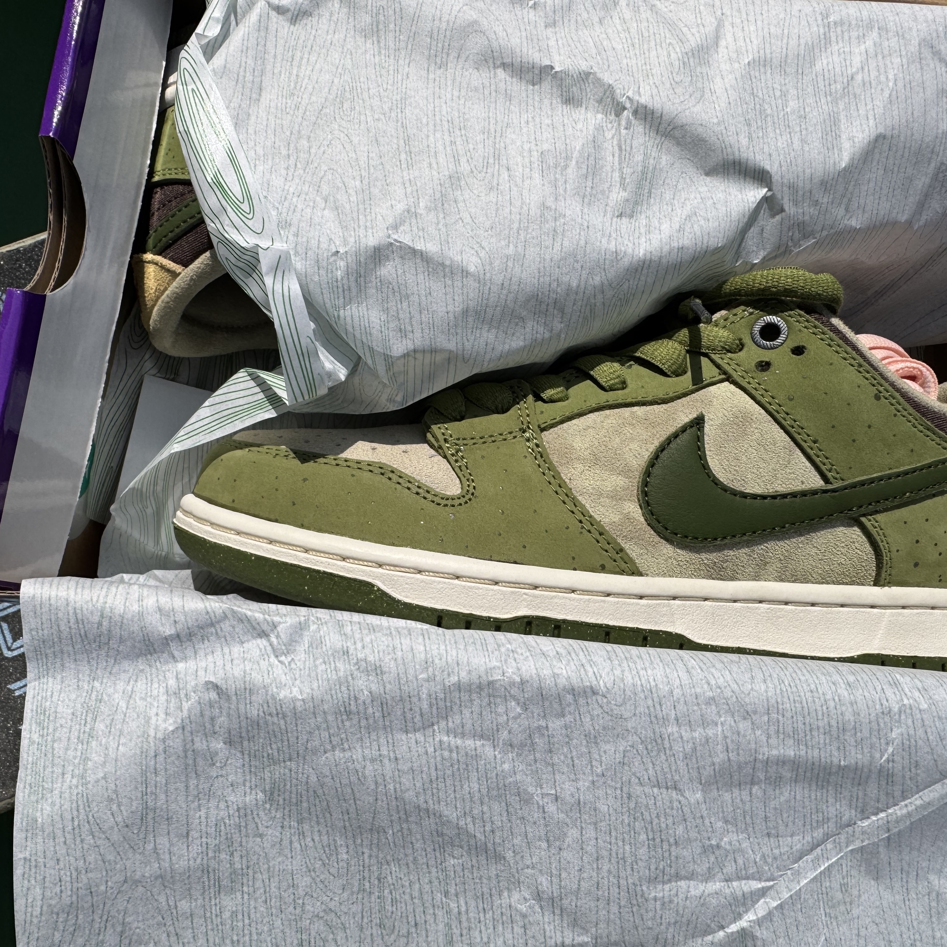 Nike x Yuto Horigome SB Dunk Low Matcha 착용 스타일 - 3