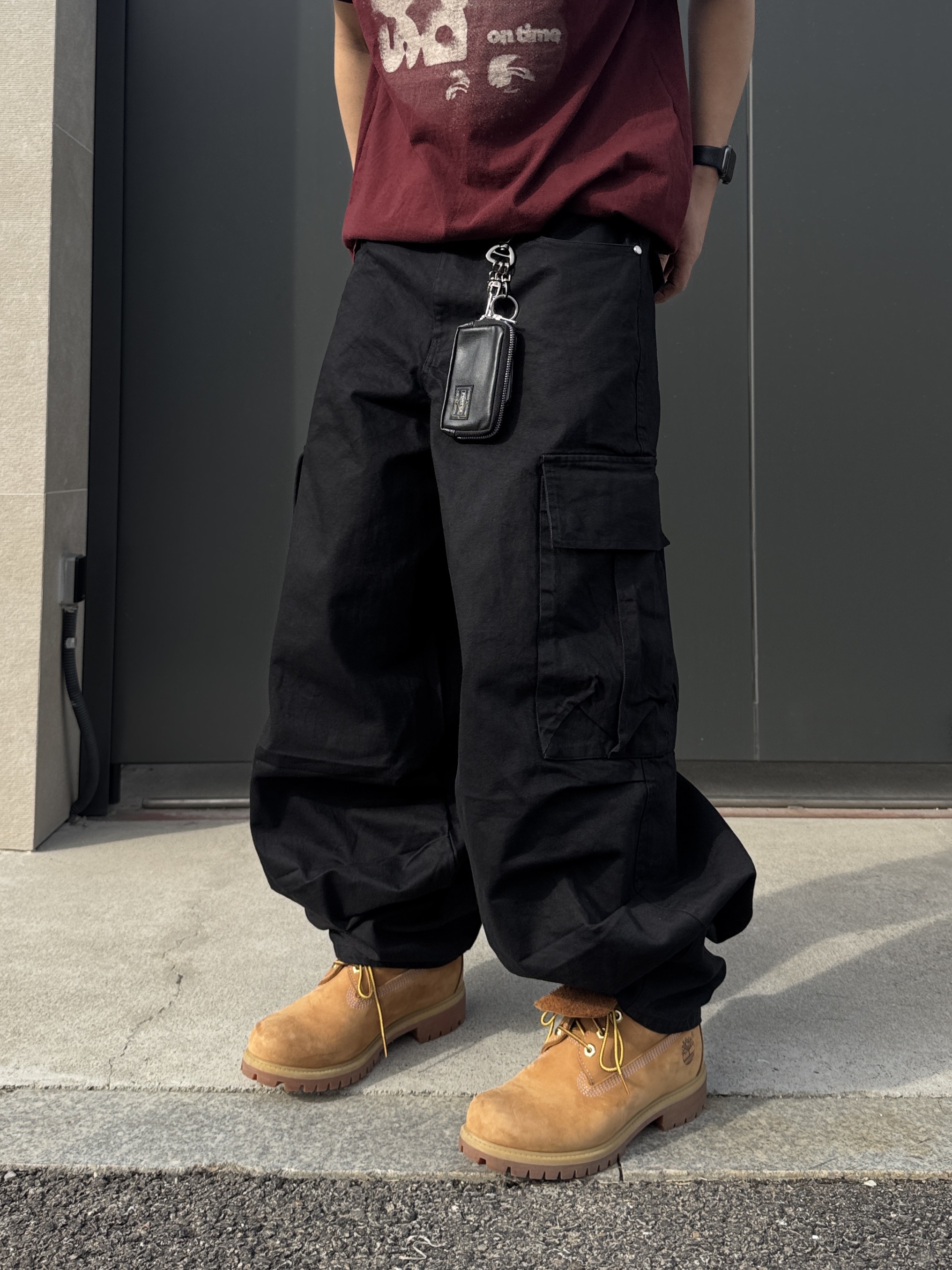 Porter Freestyle Multi Coin Case Black, Timberland Premium 6 inch Waterproof Boot Wheat Nubuck - Wide 착용 스타일 - 1