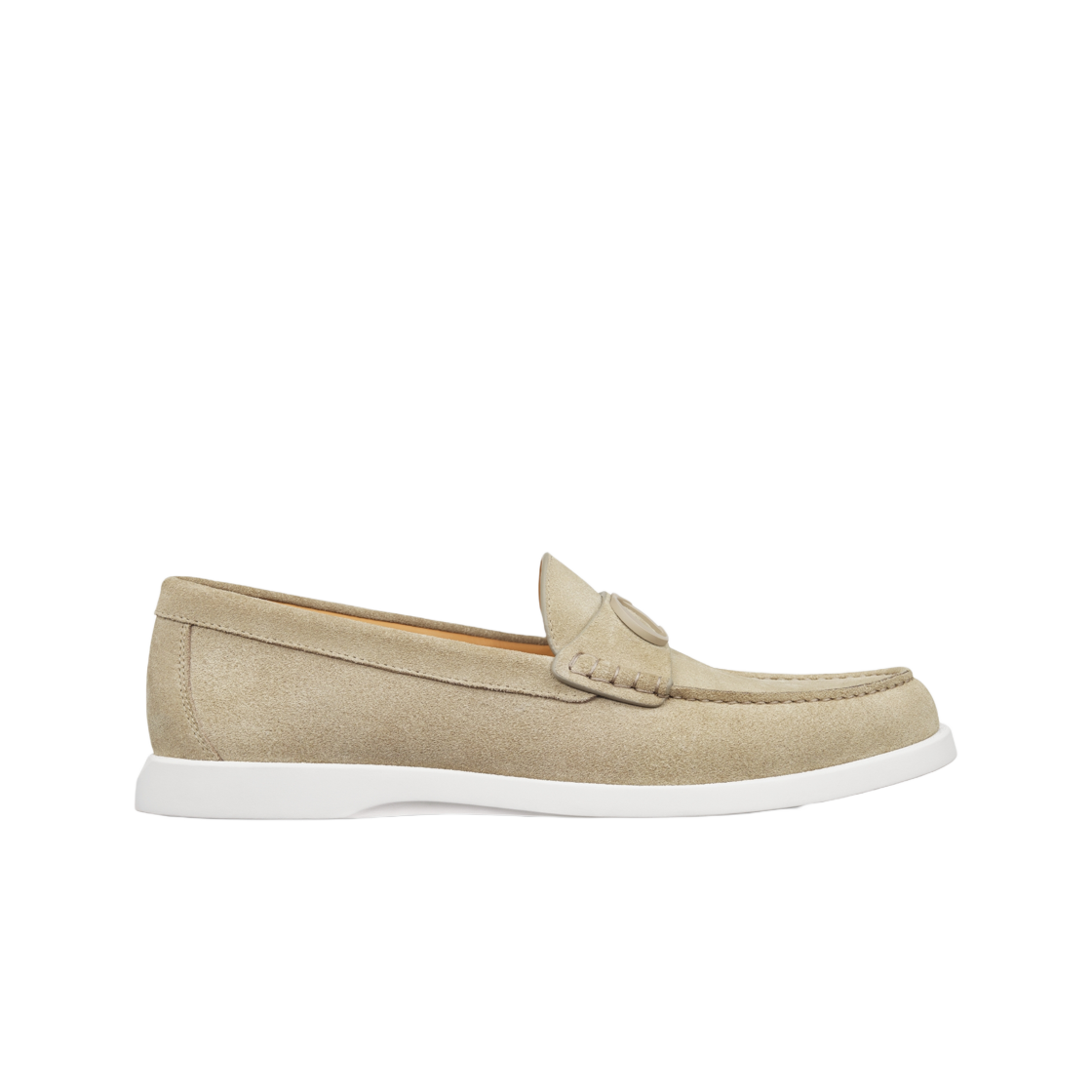 3LO169ZSI-H100 Dior Granville Loafer Suede Beige
