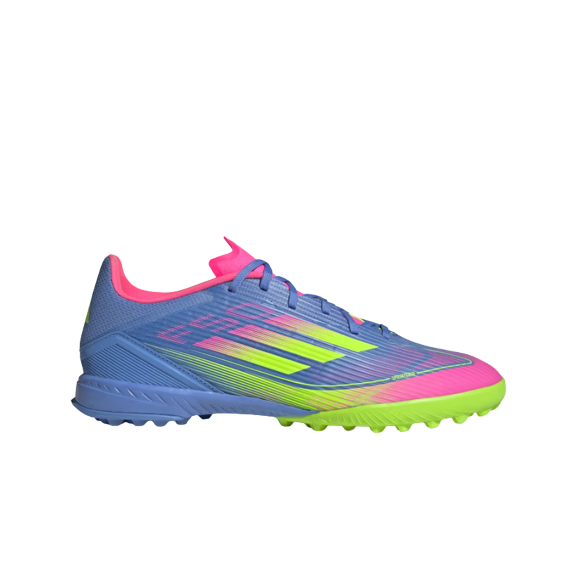 IE1230 Adidas F50 League TF Blue Fusion Lucid Lemon