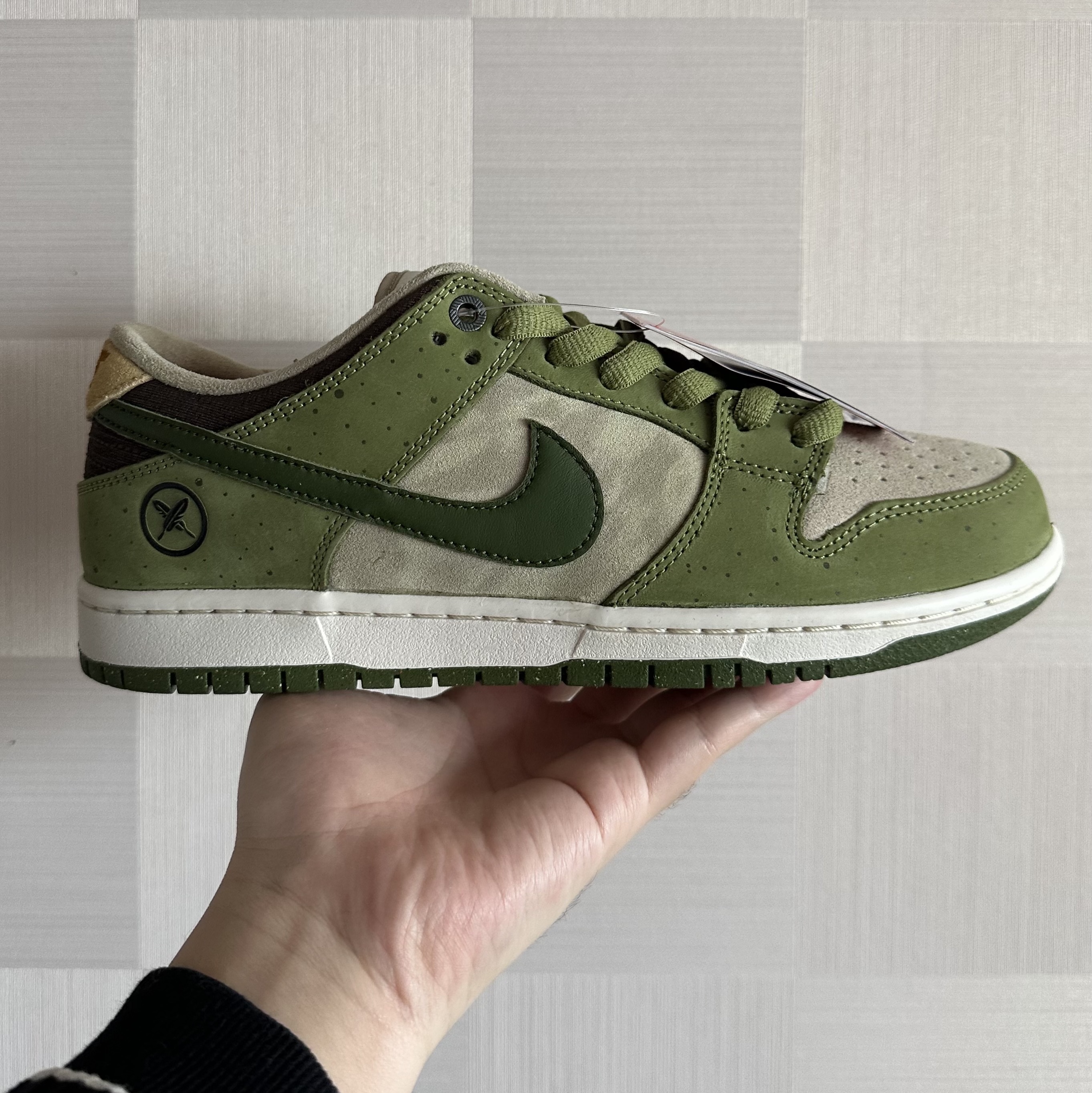 Nike x Yuto Horigome SB Dunk Low Matcha 착용 스타일 - 1