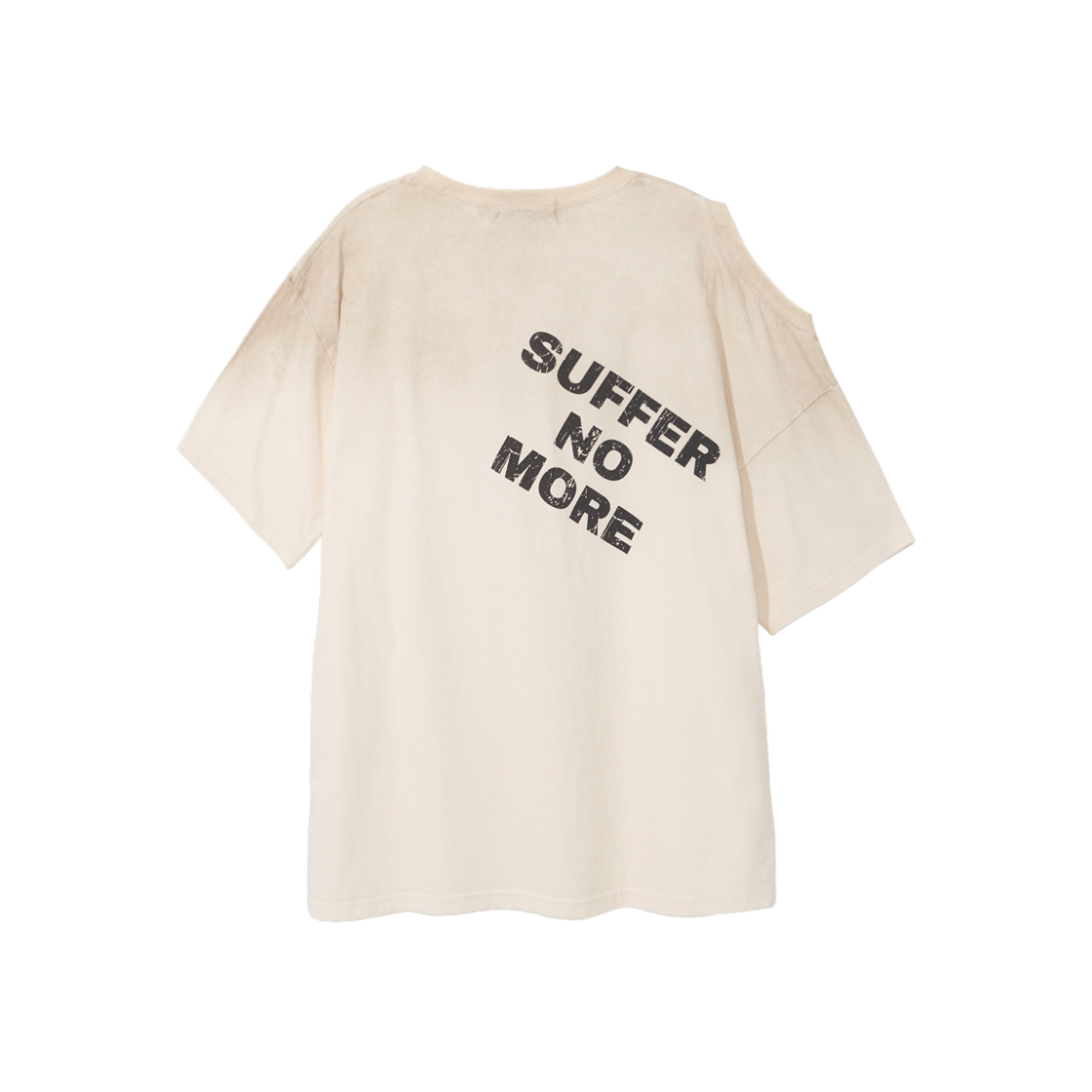 GY51SS001CR Gyeong Suffer No More Two Way Tee Cream - #2
