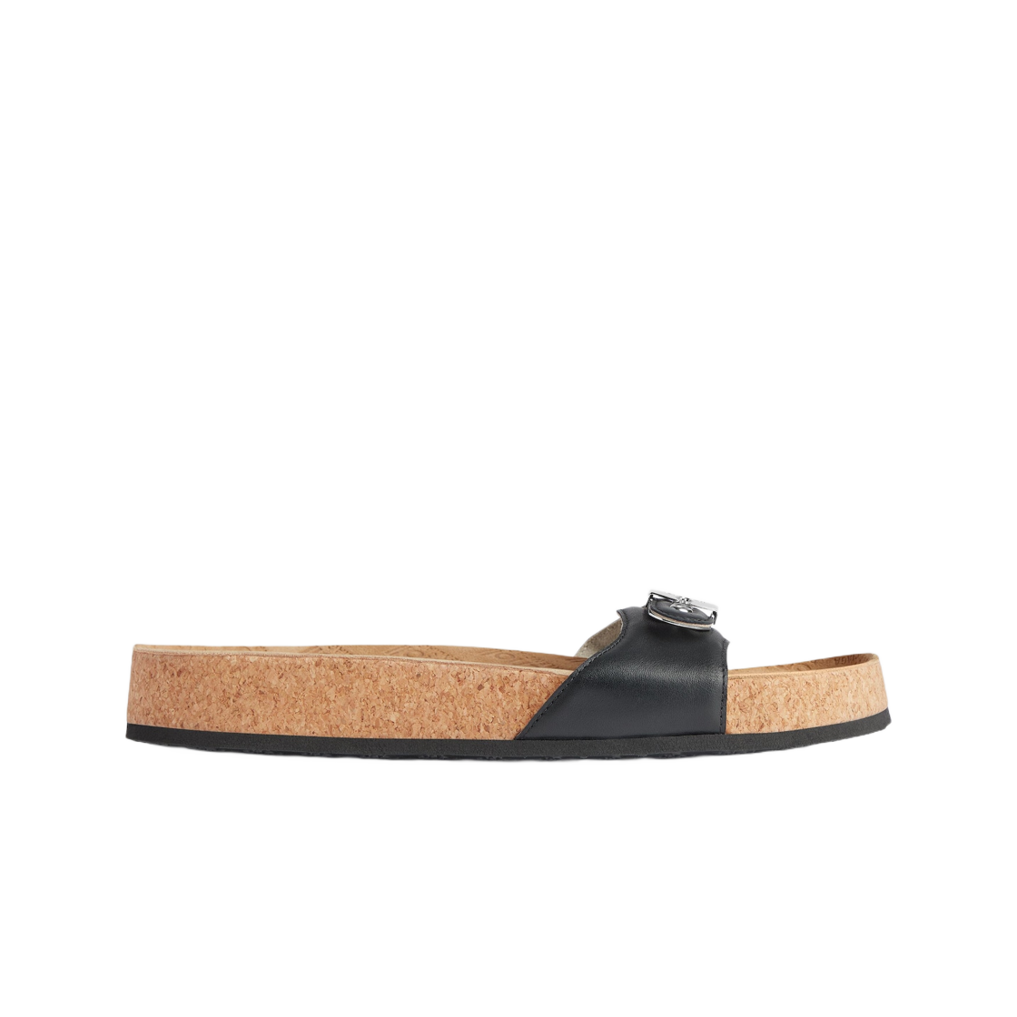 827426WB2U11180 (W) Balenciaga x Scholl Flat Sandal Black