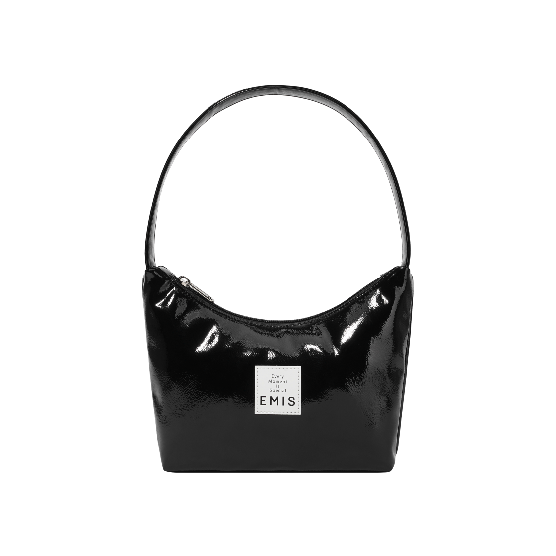 韓国人気ブランド【EMIS】RHINESTONE HOBO BAG★4色 Emis☆ [正規品] 韓国人気 SQUARE HOBO BAG (EMIS/ショルダー
