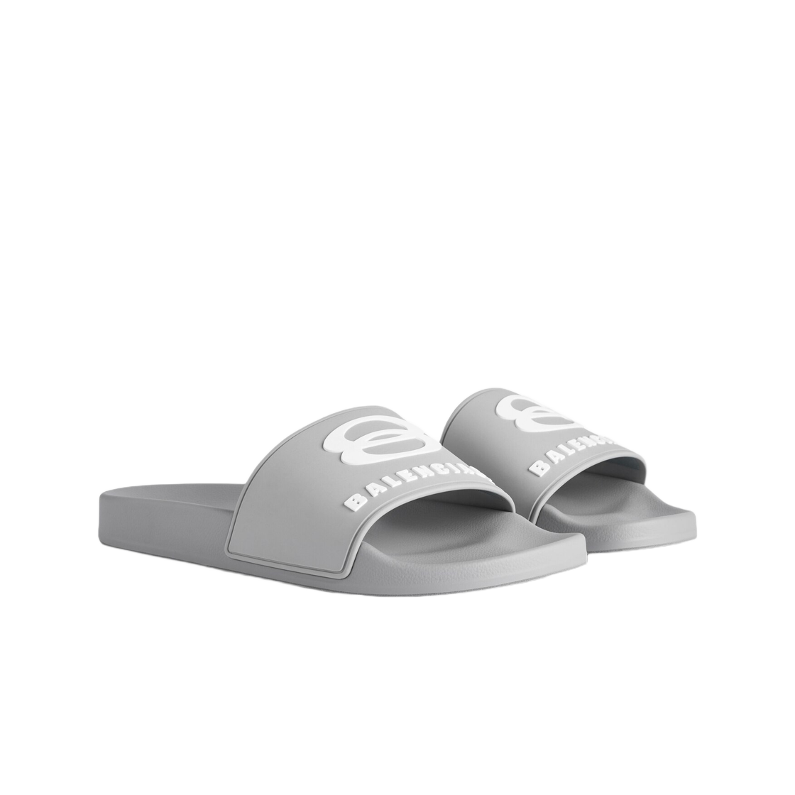 발렌시아가 풀 슬라이드 샌들 그레이 화이트(Balenciaga Pool Slide Sandal Grey White) - 2