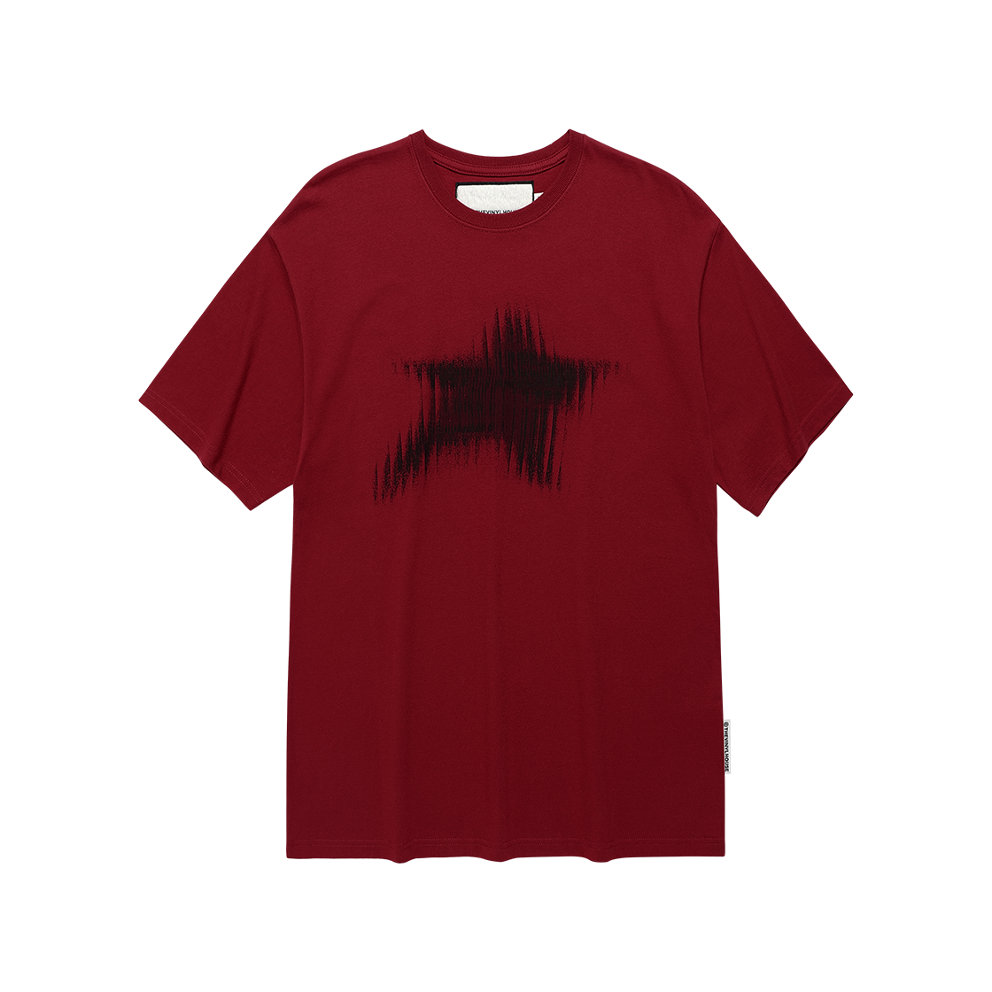 더바이닐하우스 블러 스타 티셔츠 레드(Thevinylhouse Blur Star Tee Red)