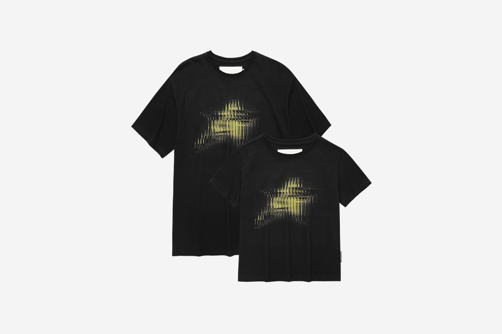 Tシャツ・カットソー THEVINYLHOUSE BLUR STAR TEE TF5D0146 MUSINSA公式 | THEVINYLHOUSE BLUR STAR TEE BLACK