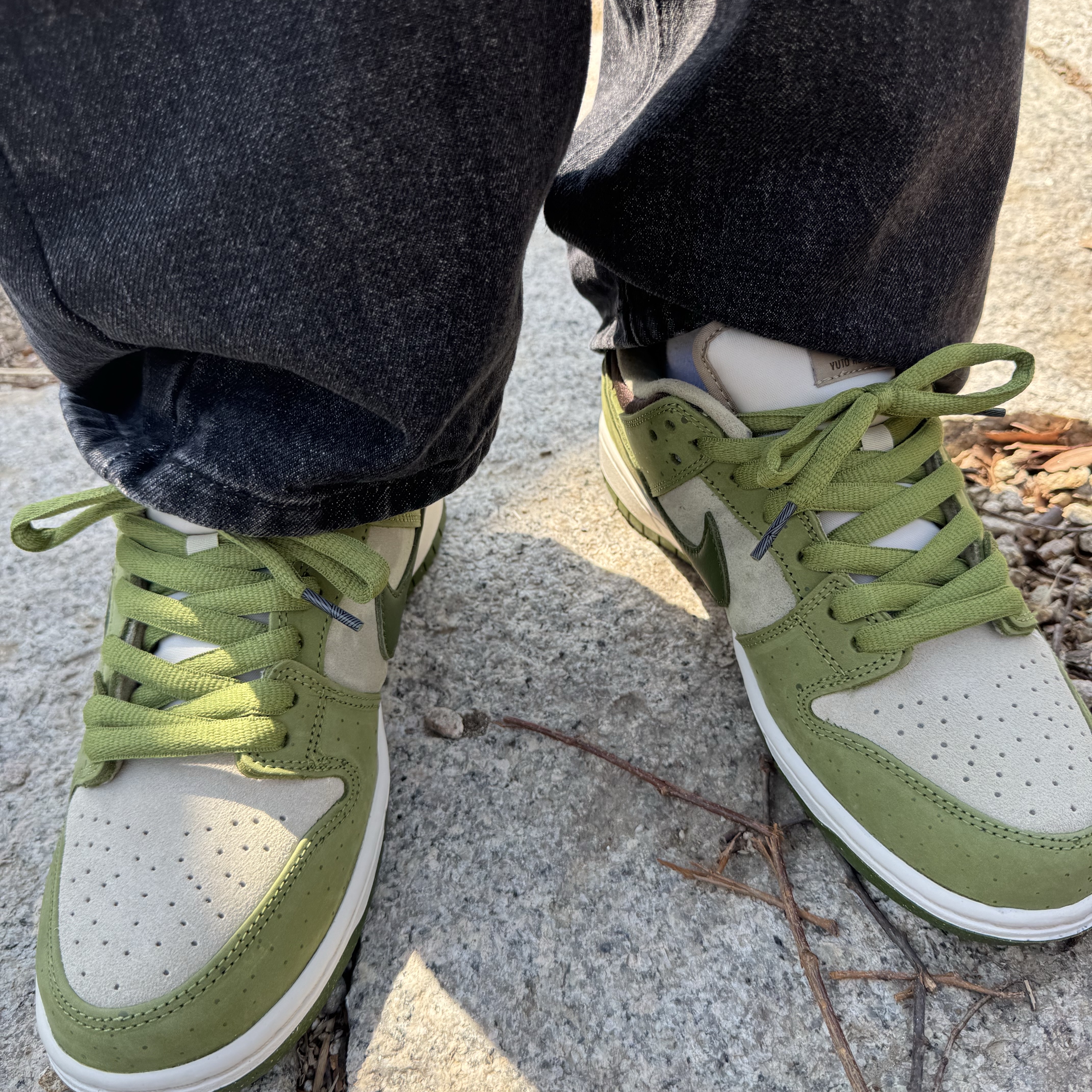 Nike x Yuto Horigome SB Dunk Low Matcha 착용 스타일 - 1