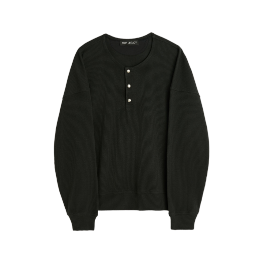 Our Legacy Ballon Sweatshirt Black Rib
