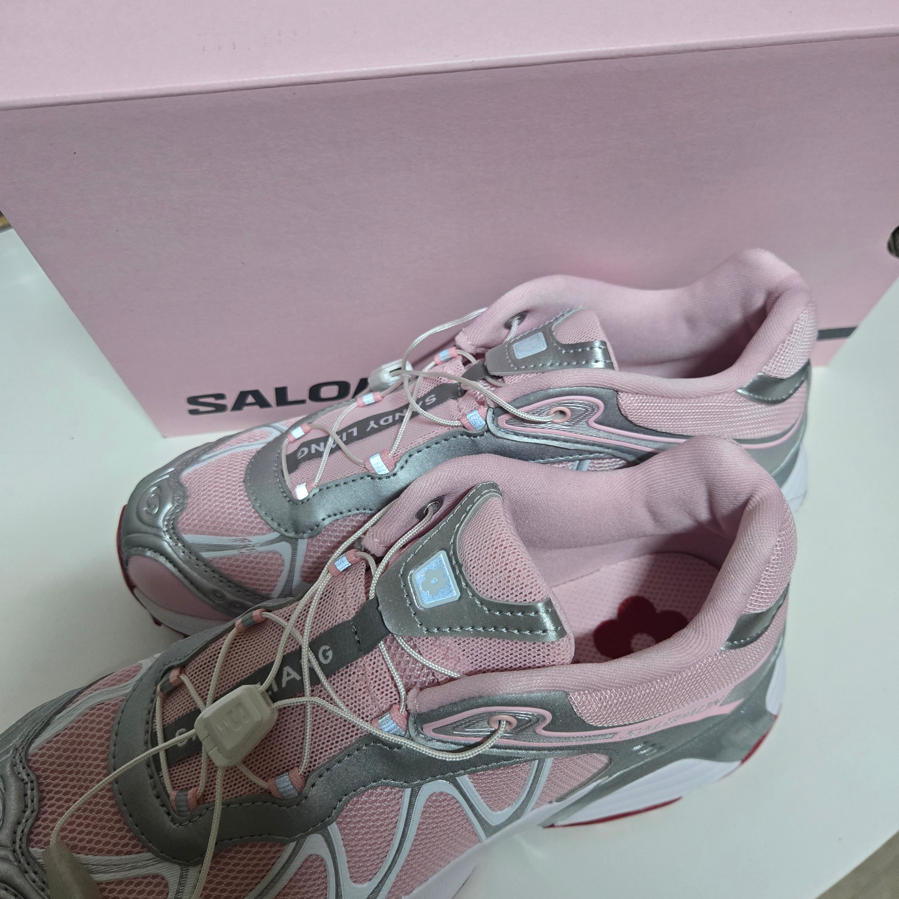 Salomon x Sandy Liang XT-Whisper Fairy Tale Silver 착용 스타일