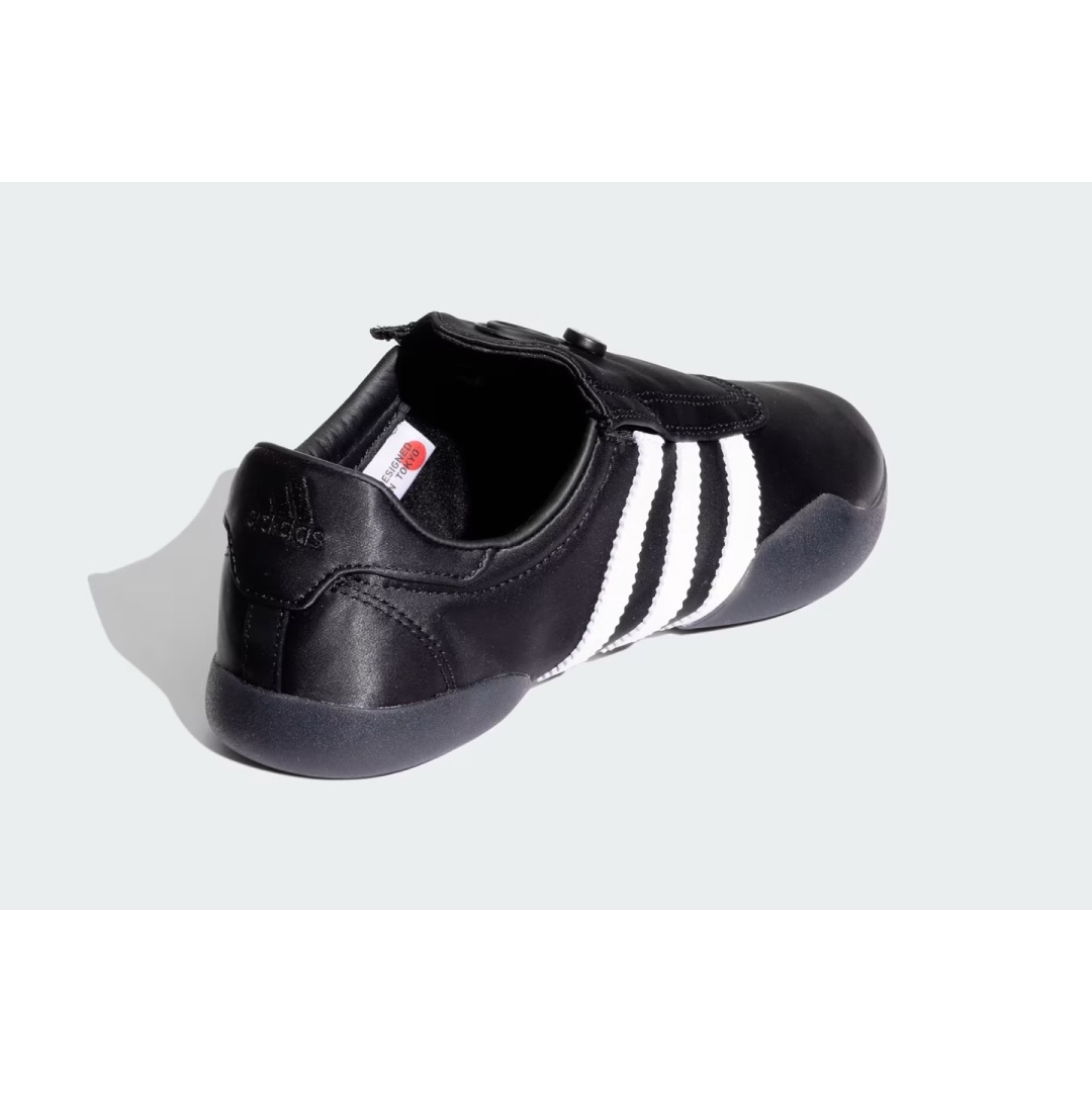 (W) Adidas x Atmos Pink Taekwondo Mei Core Black Footwear White 착용 스타일 - 4