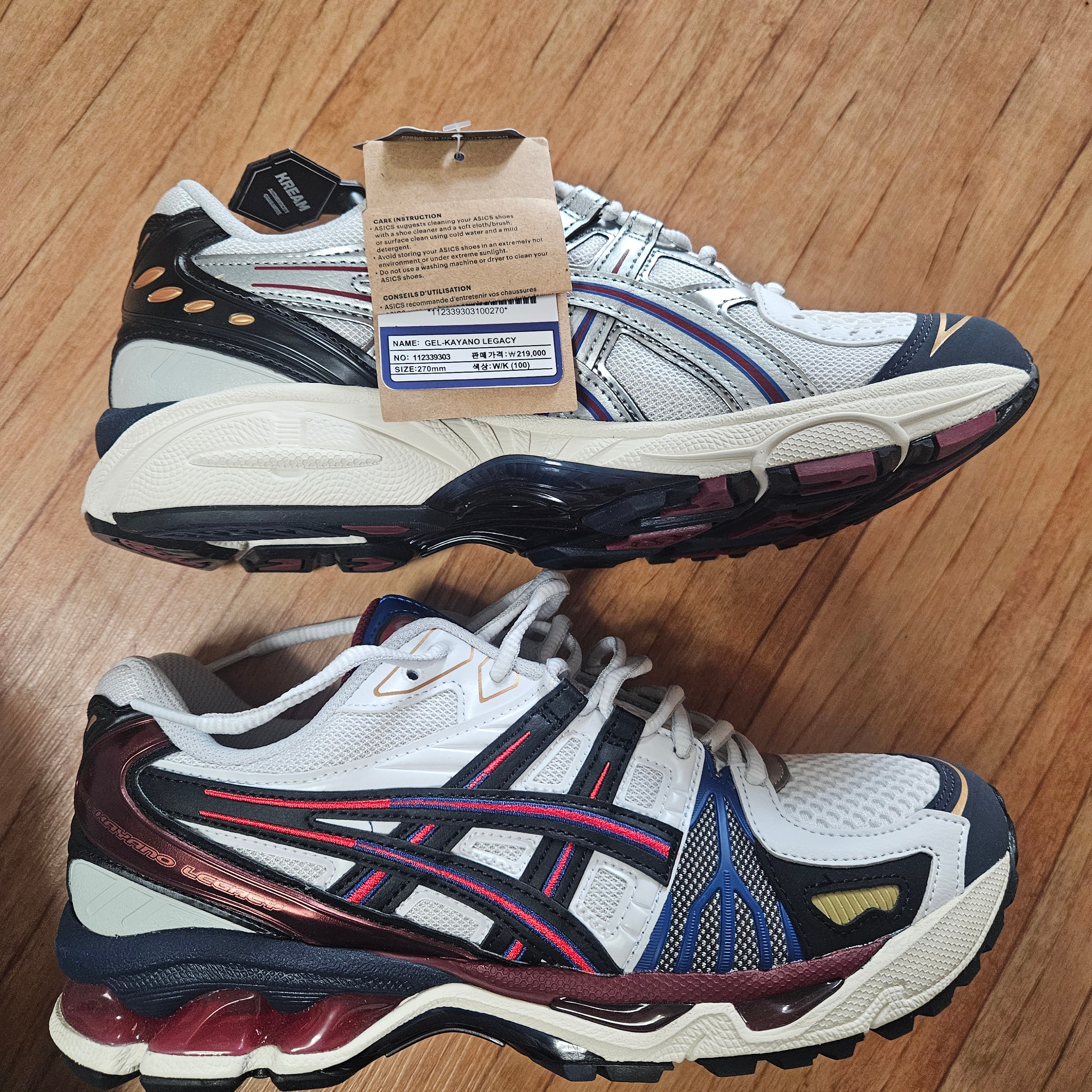 Asics Gel-Kayano Legacy White Black 착용 스타일