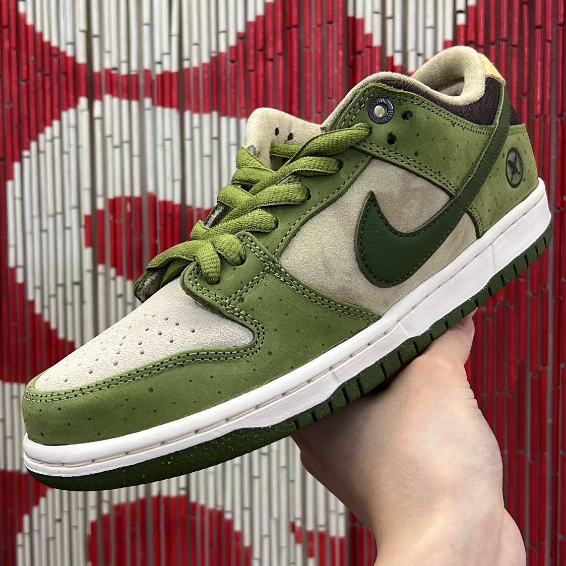 Nike x Yuto Horigome SB Dunk Low Matcha 착용 스타일 - 1