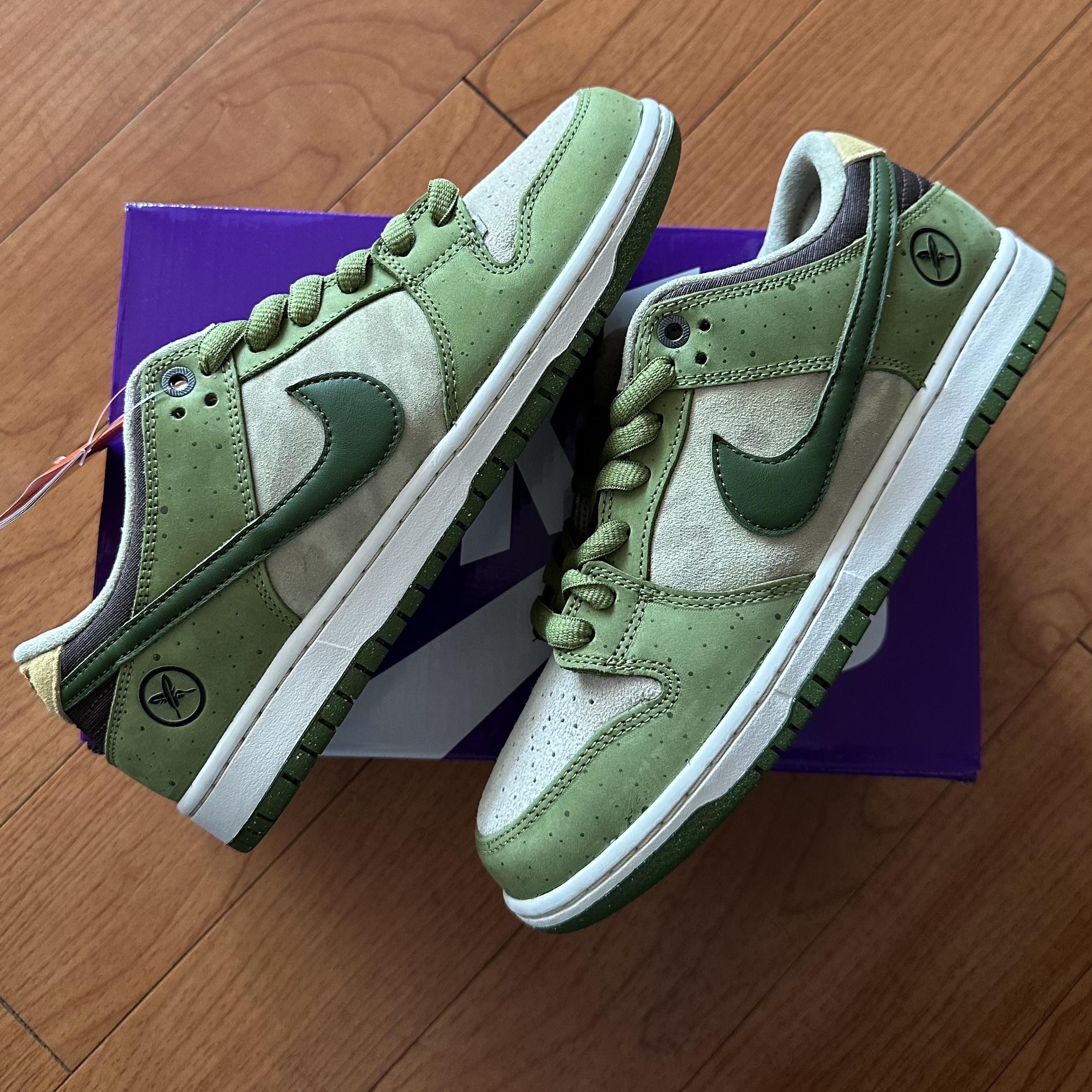 Nike x Yuto Horigome SB Dunk Low Matcha 착용 스타일 - 2